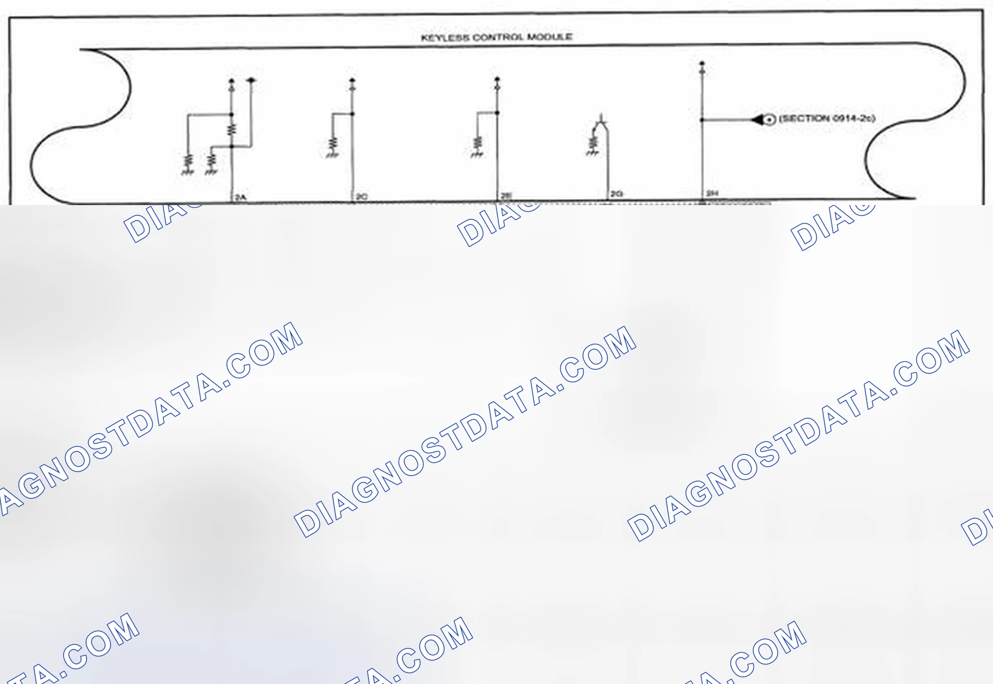 Scheme 260: Door Lock System (With Advanced Keyless Entry And Push Button Start System, TPMS) Wiring Diagram - 0914-2b (1 Of 2)
