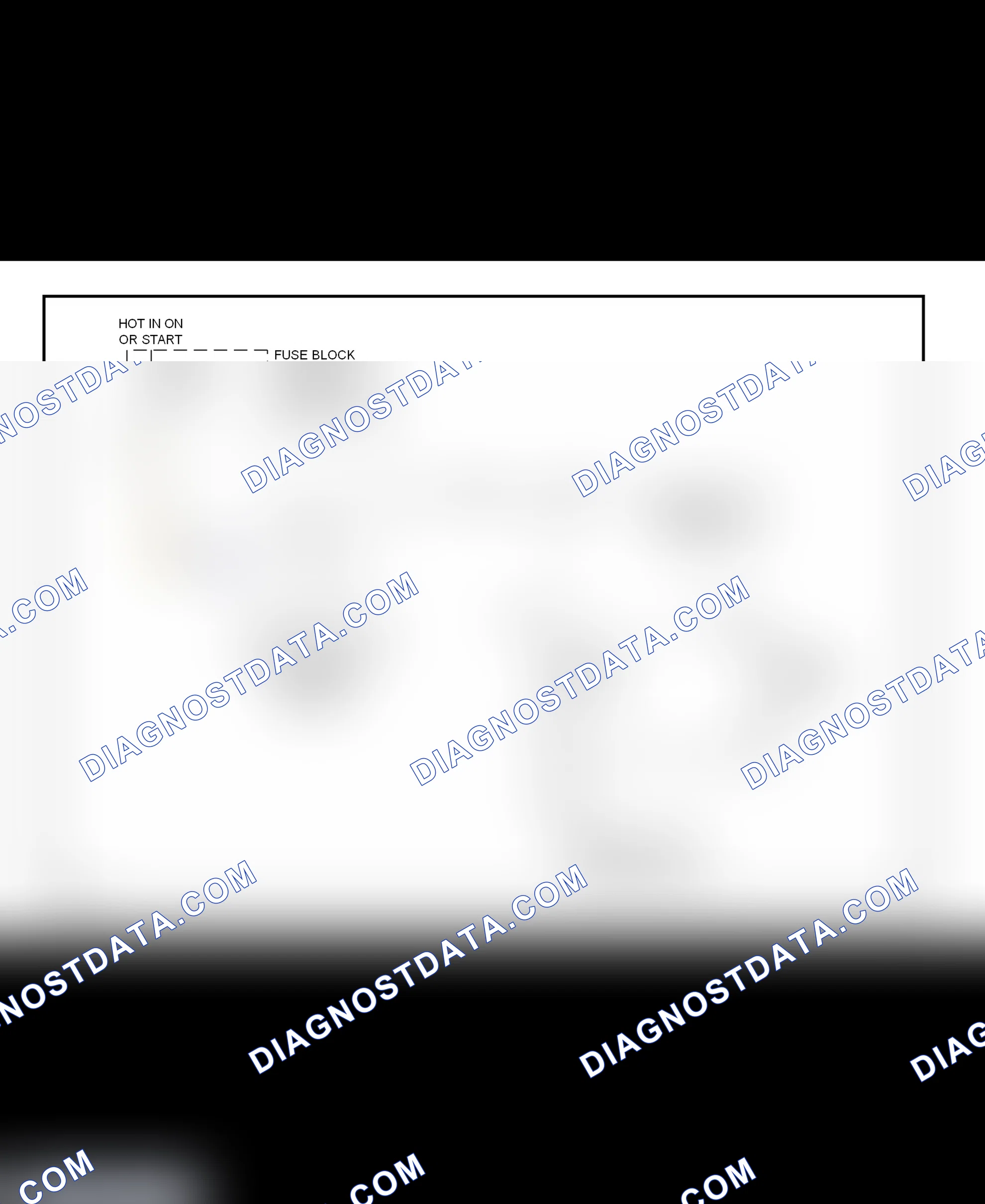 Scheme 50: Back-Up Lights Wiring Diagram (Catera)