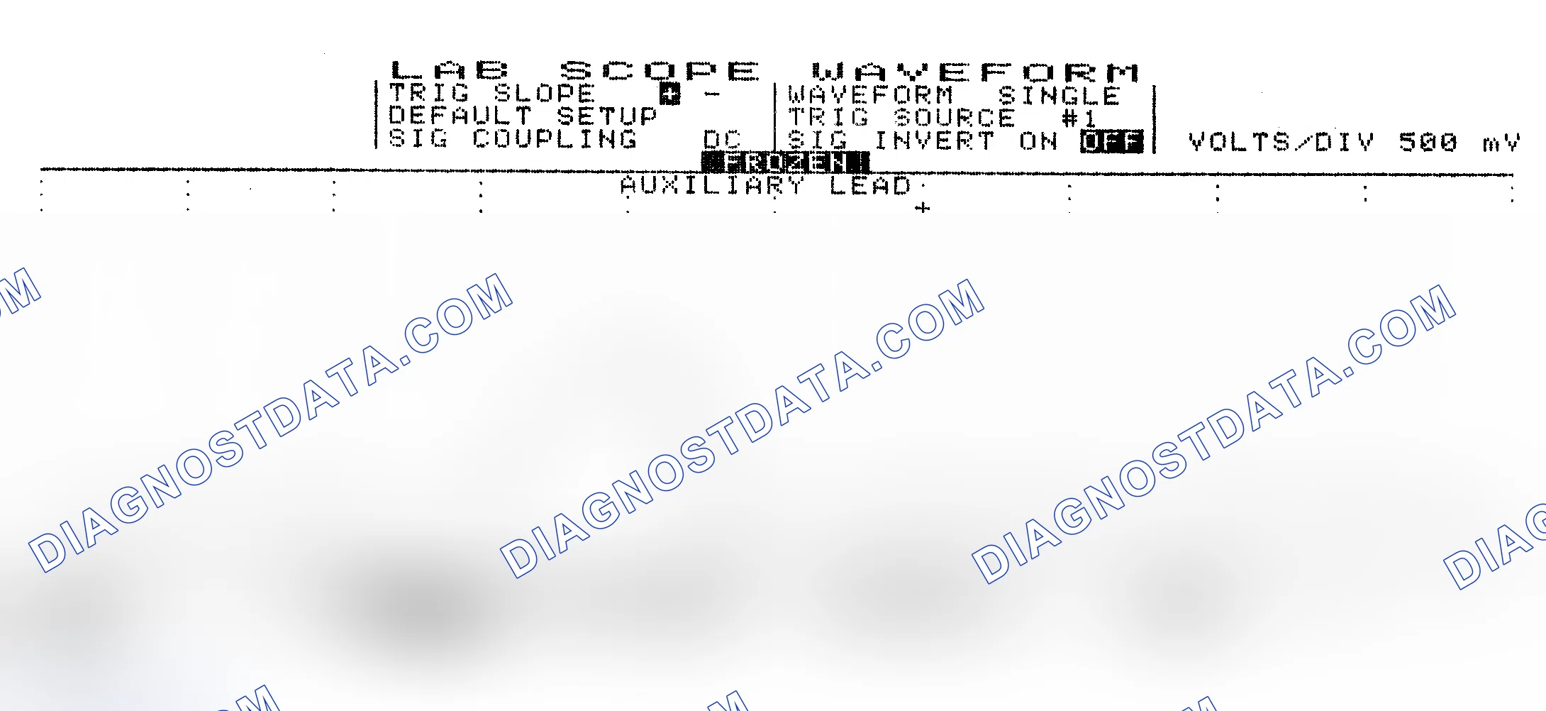 Scheme 10: Single Injector w/Excessive Current Flow - Current Pattern