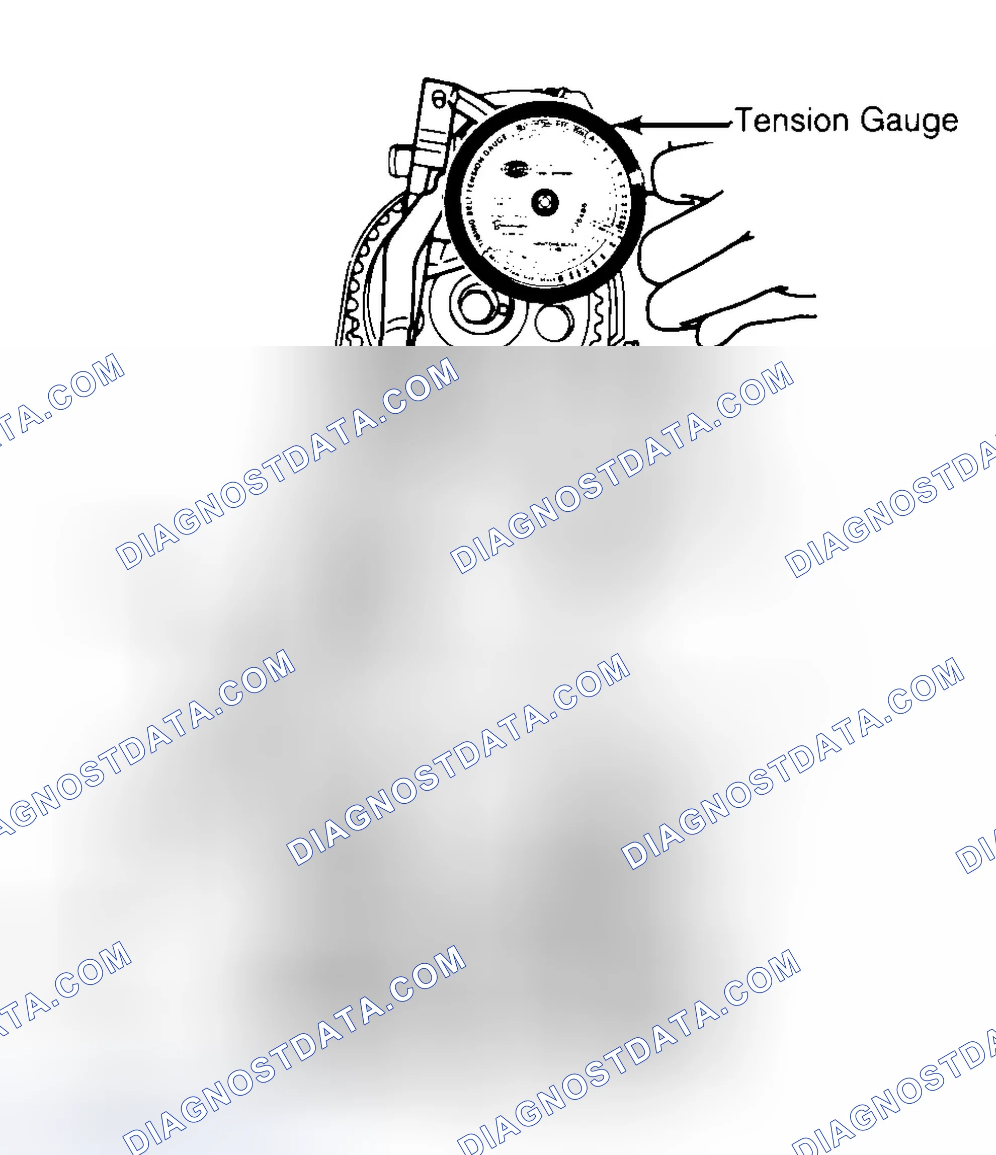 Scheme 3: Adjusting Typical Timing Belt Tension