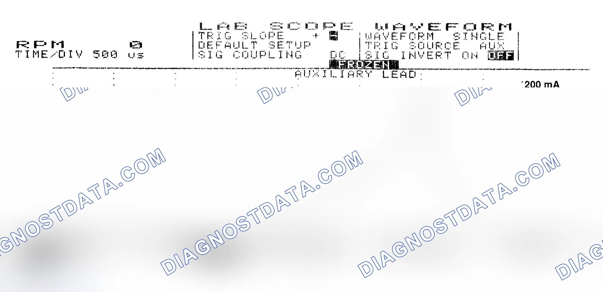 Scheme 17: Single Injector w/Normal Current Flow - Current Pattern