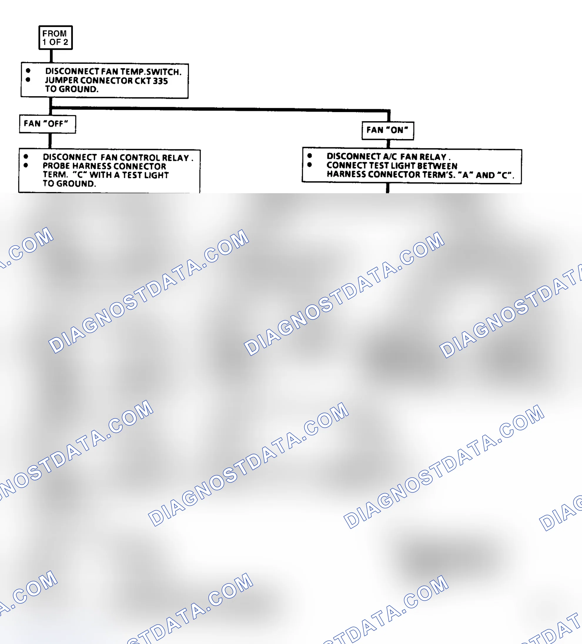 Scheme 154: Chart C12A, Engine Cooling Fan (2 Of 2)("N" Body)