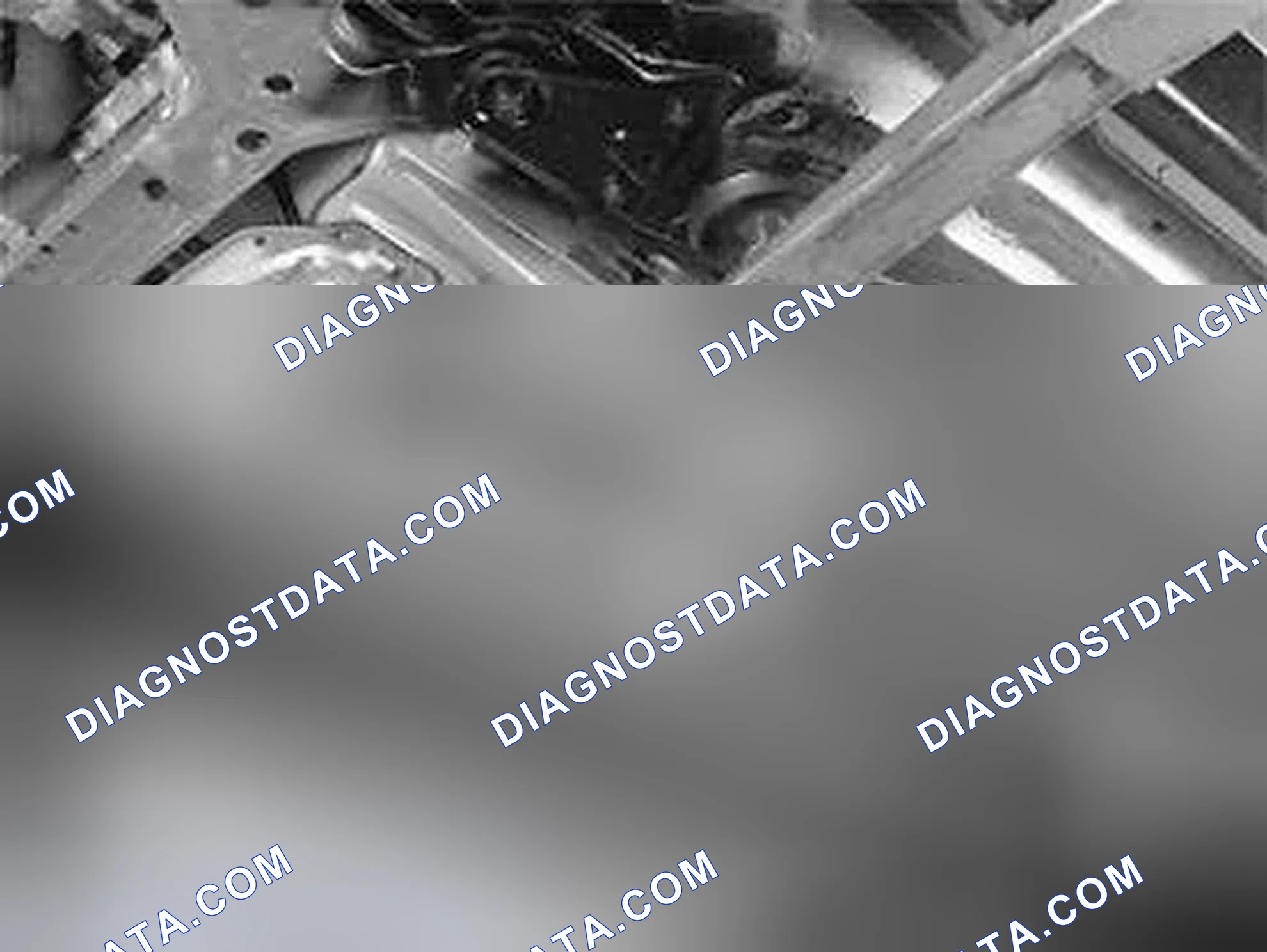 Scheme 1203: Installing the cross members on the bodywork