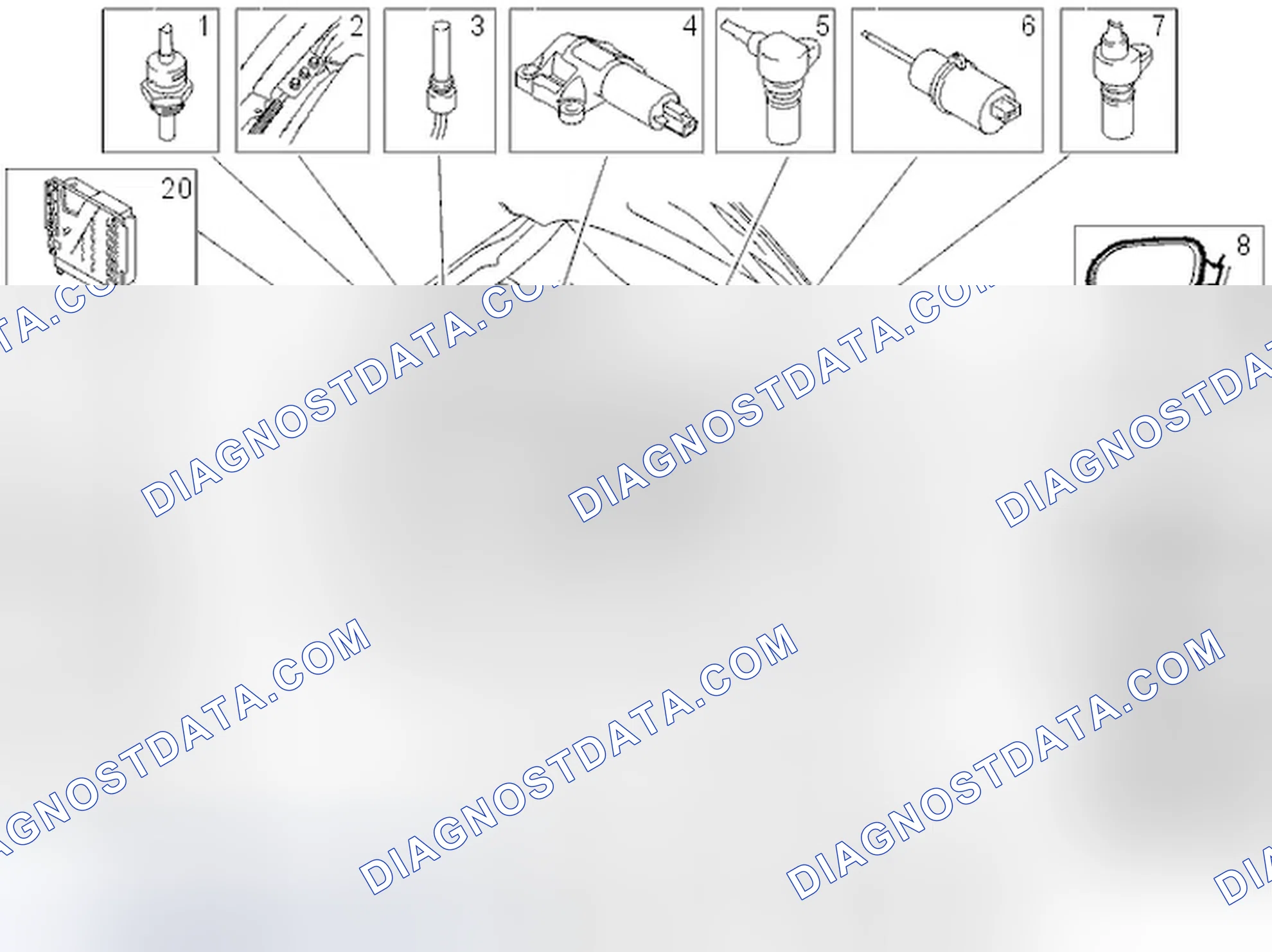Scheme 7: Location of components -2001