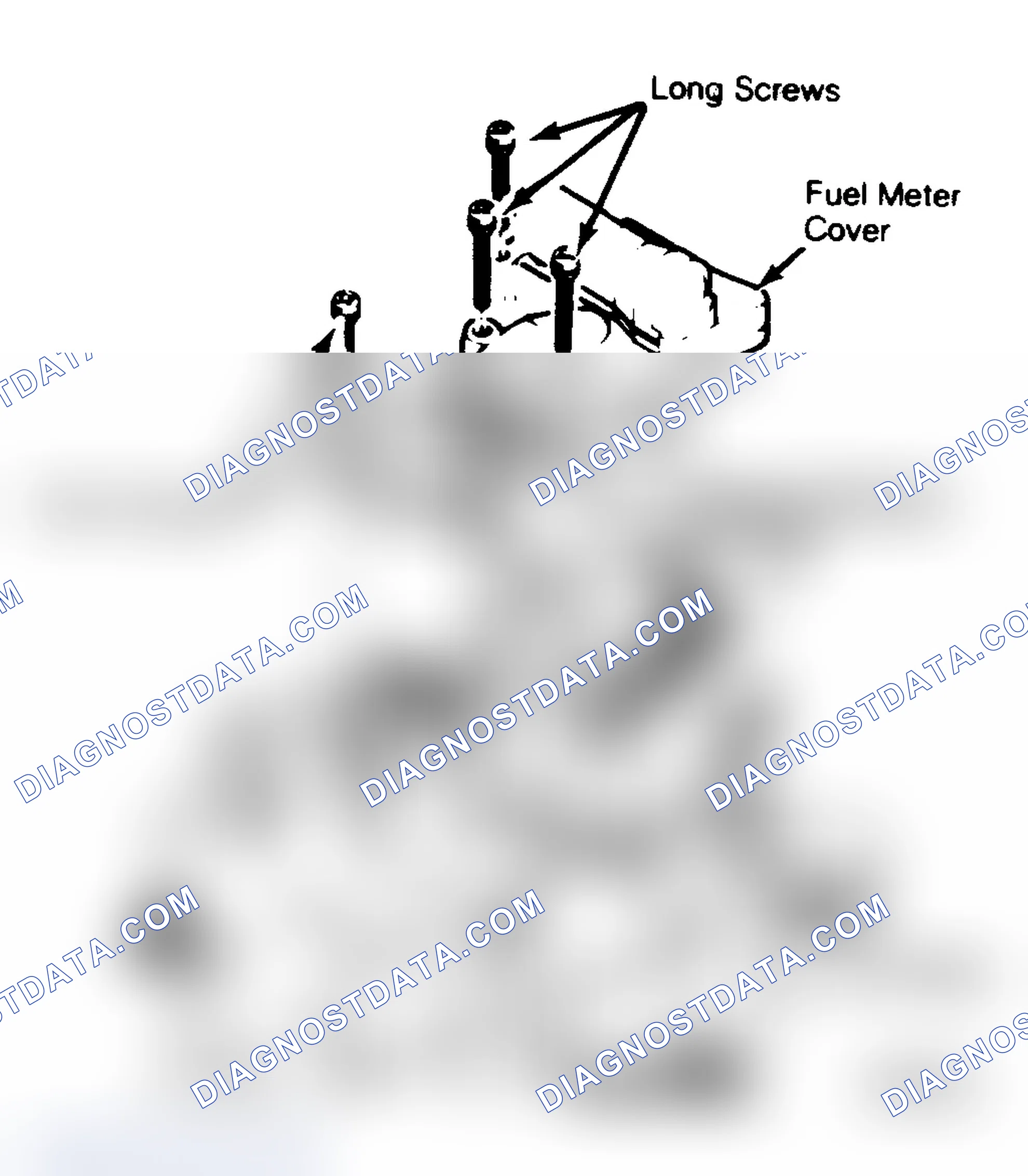 Scheme 53: Removing Fuel Meter Cover Assembly