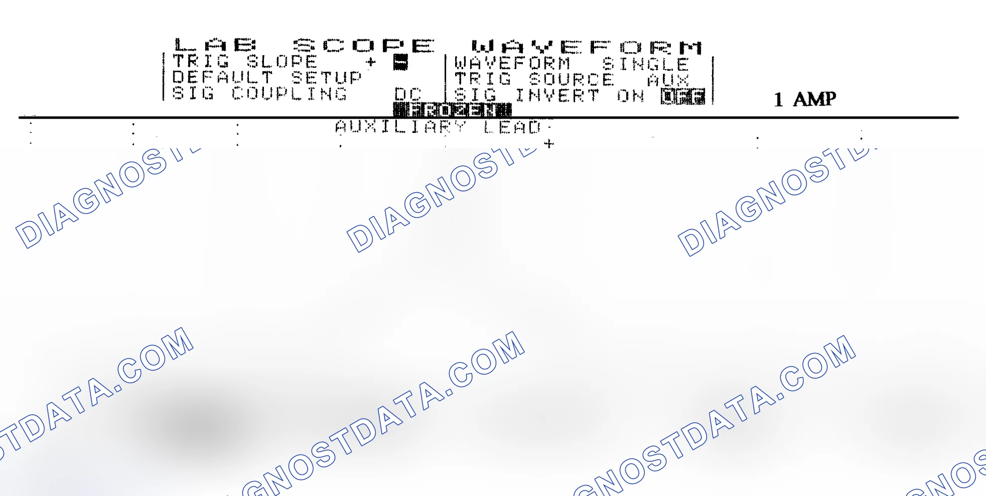 Scheme 20: Single Injector w/Normal Current Flow - Current Pattern