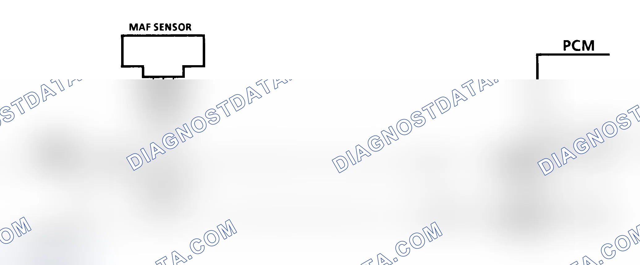 Scheme 194: Code 34 Schematic (3.8L "C" & "H" Bodies) MAF Sensor (Signal Voltage Low)