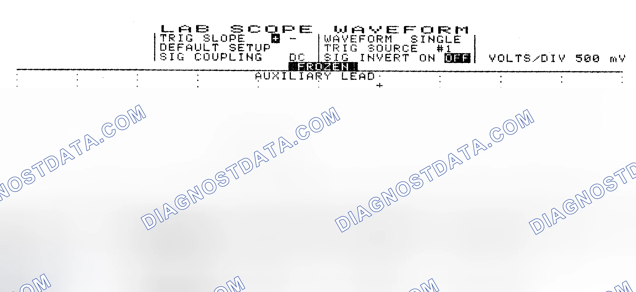 Scheme 10: Single Injector w/Excessive Current Flow - Current Pattern