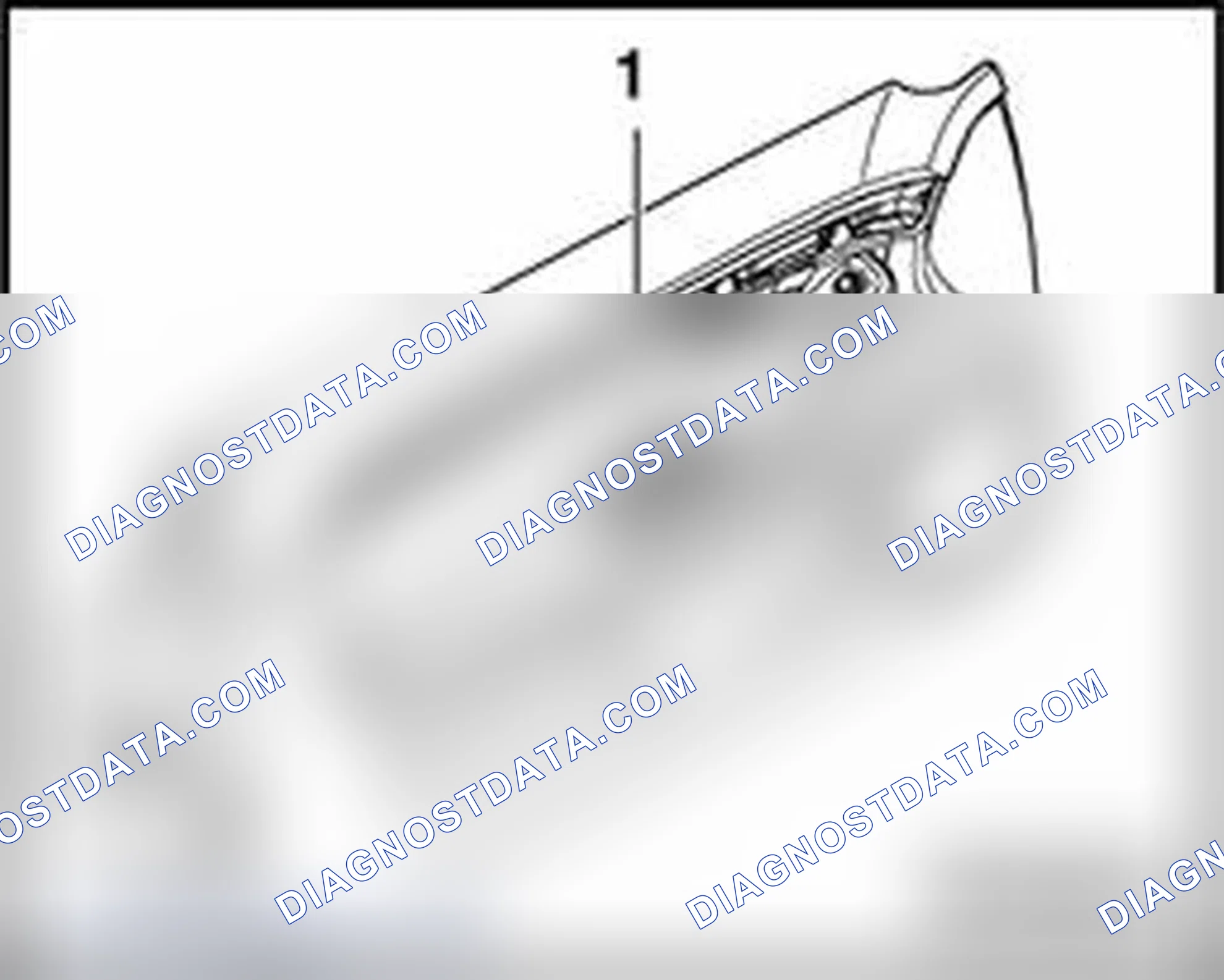 Scheme 95: Switch panel for window regulator, removing and installing