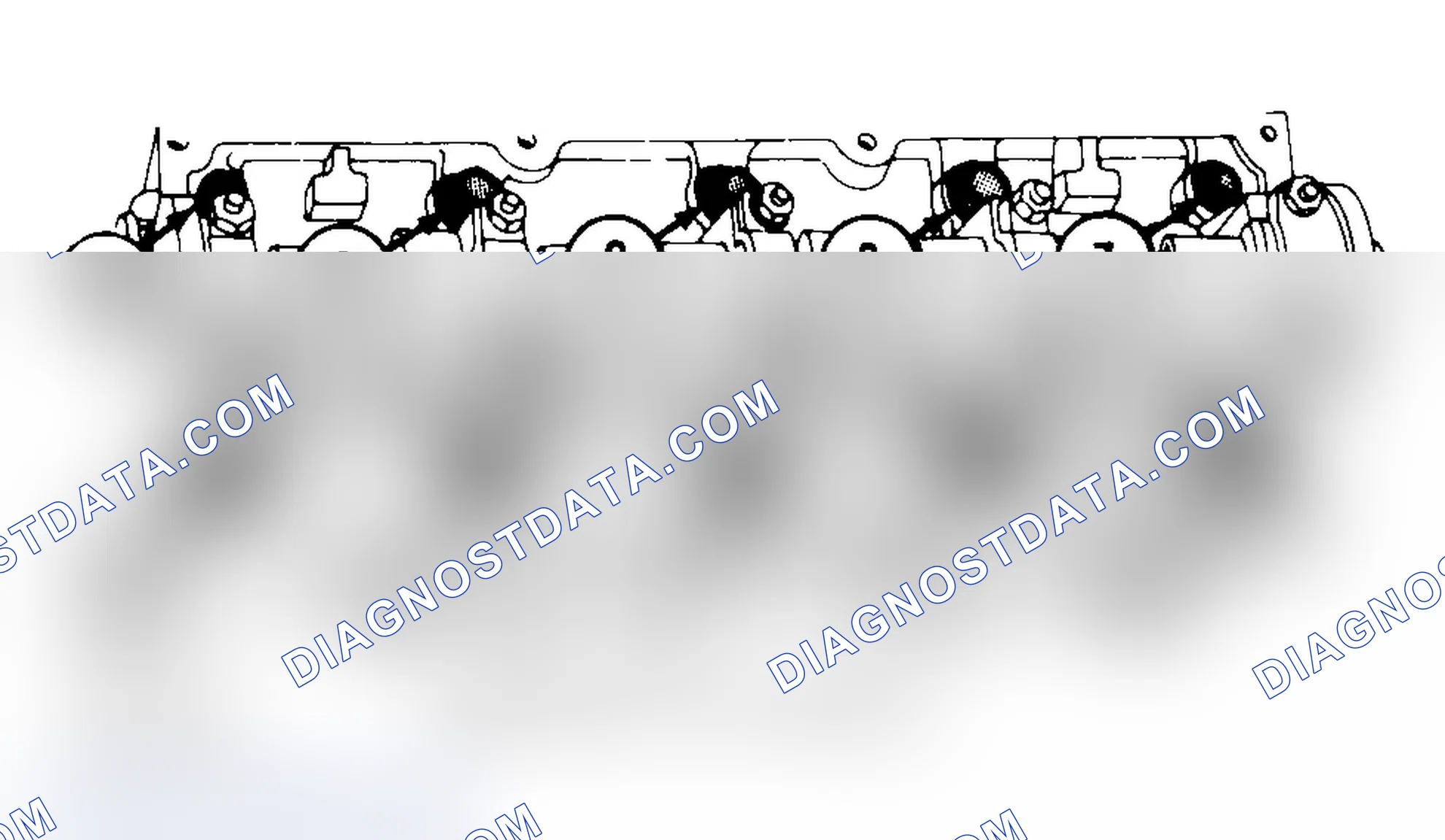 Scheme 7: Typical Cylinder Head Tightening or Loosening Sequence