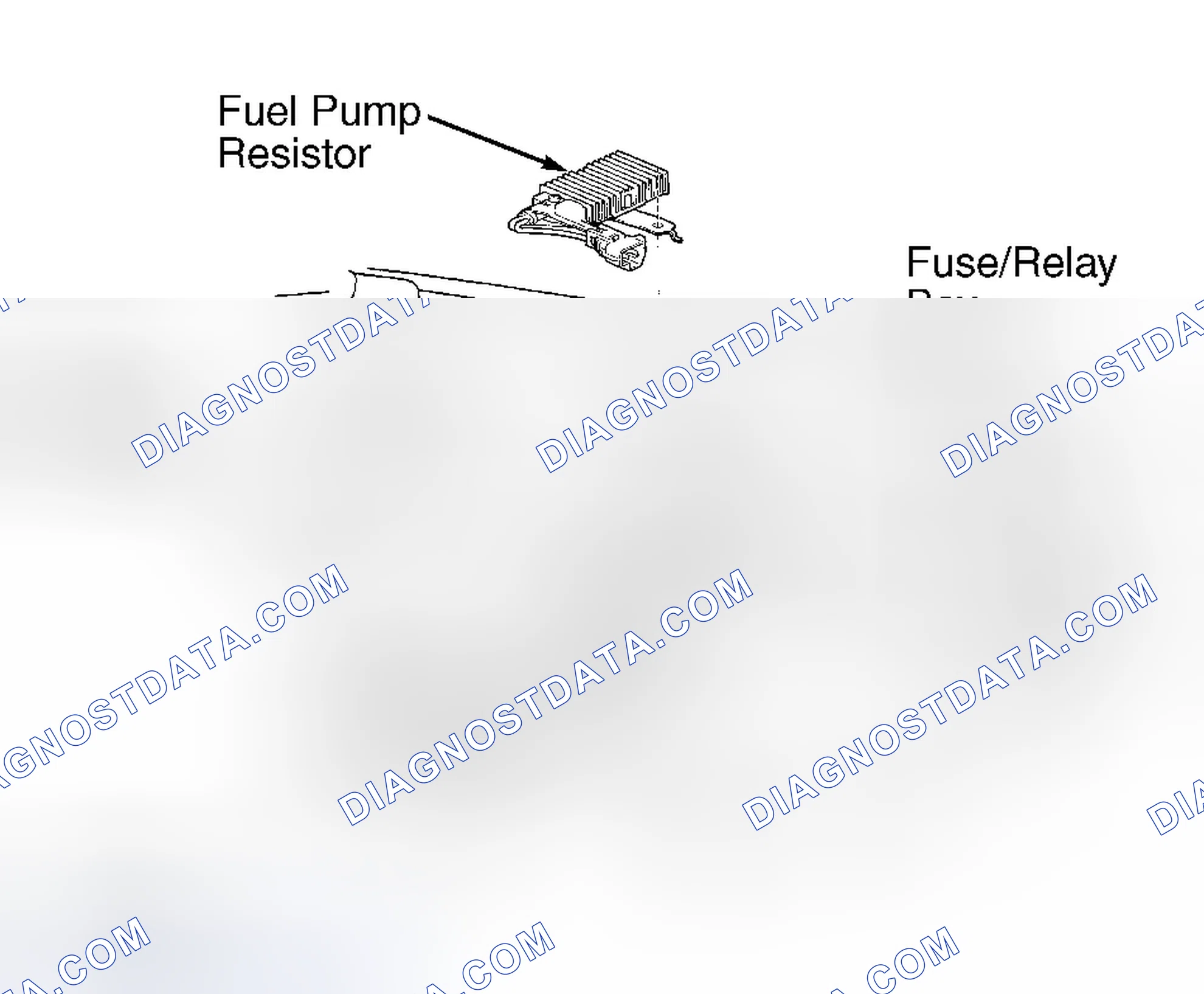 Scheme 510: Fuel Pump Resistor (Sequoia & Tundra 4.7L V8)