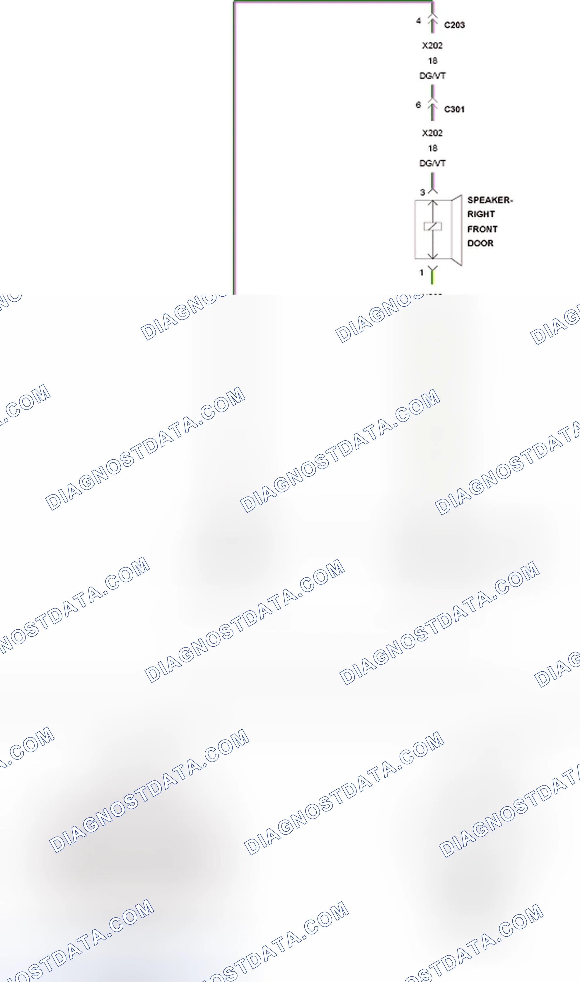 Scheme 55: B1470-CHANNEL 4 AUDIO SPEAKER OUTPUT CIRCUIT LOW