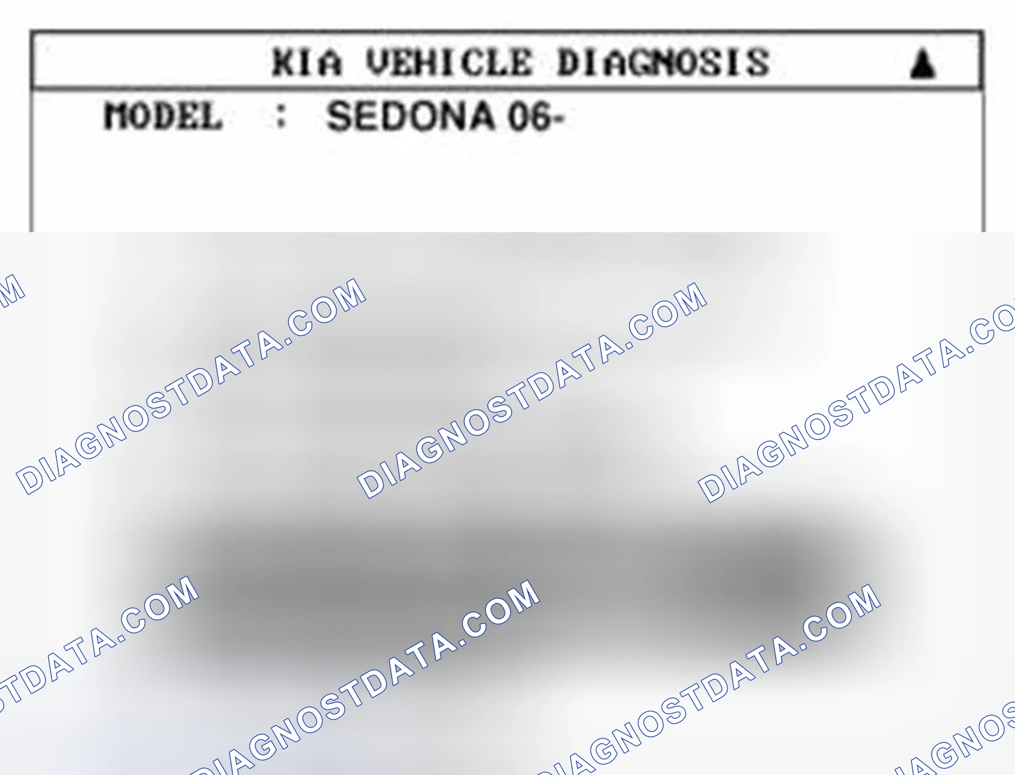 Scheme 41: Trouble Diagnostics When Using Diagnosis Tool