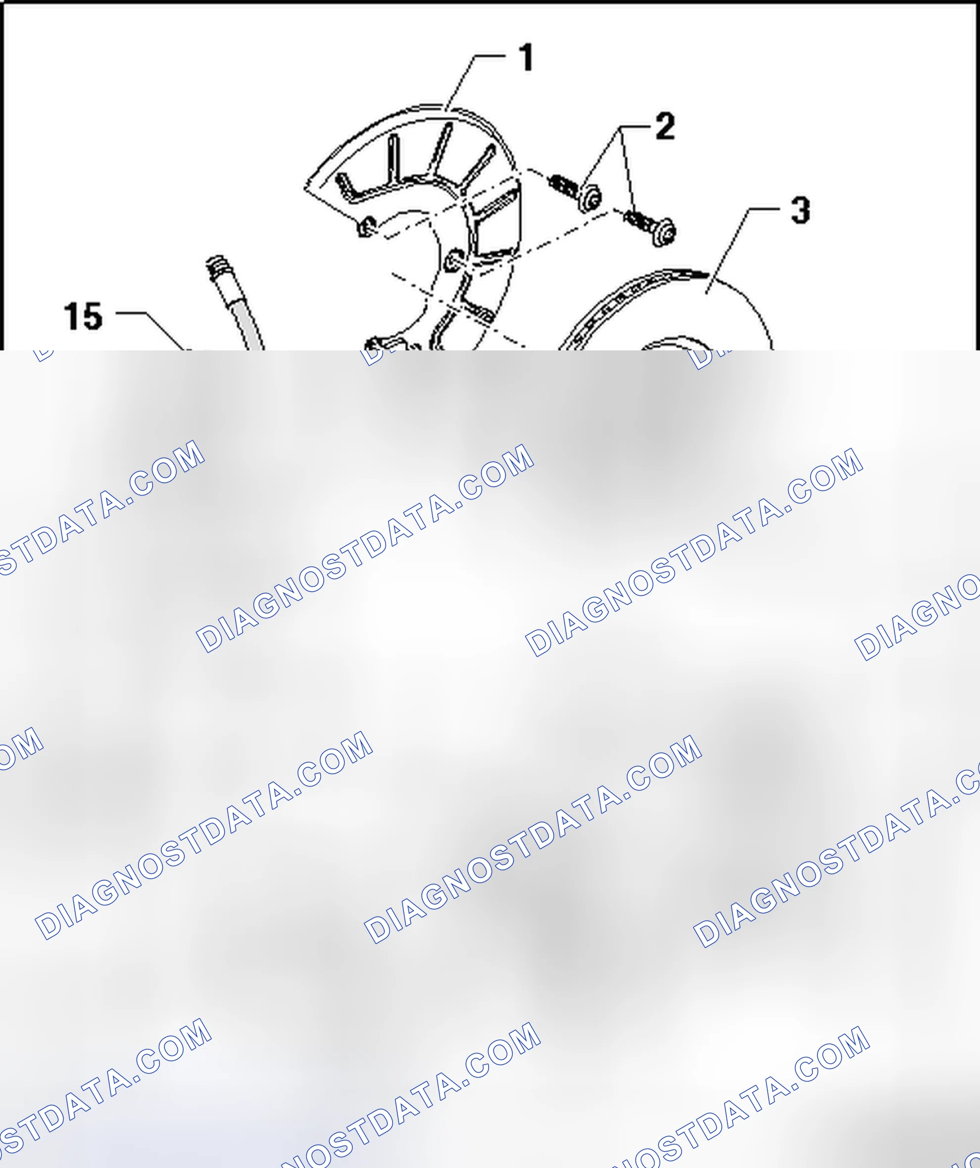Scheme 67: FRONT BRAKES ASSEMBLY OVERVIEW, FN 3