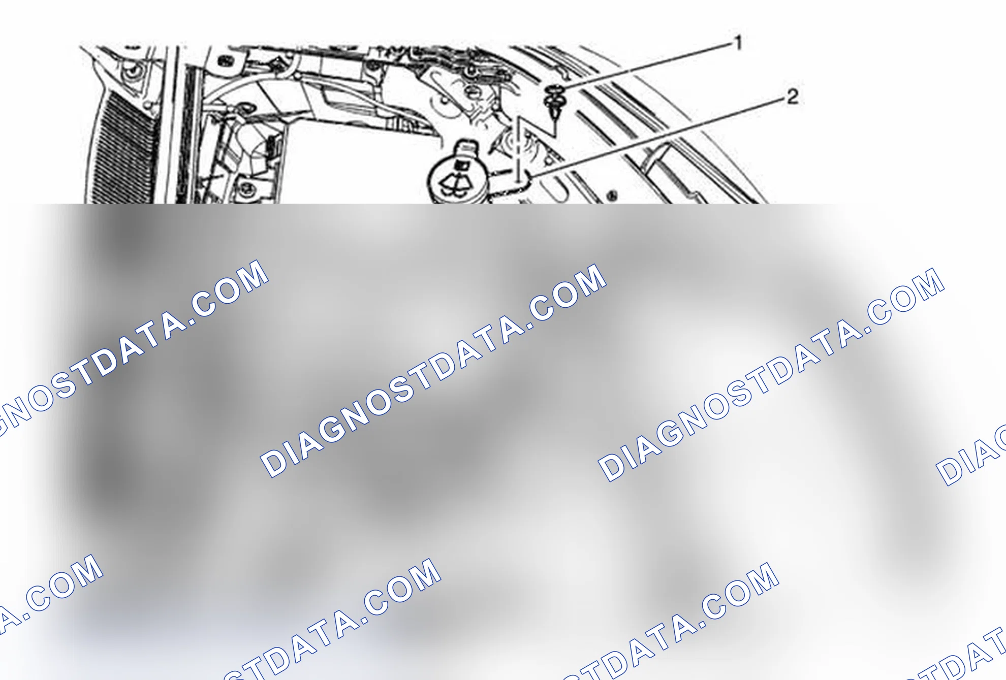 Scheme 17: Windshield Washer Solvent Container Filler Tube Replacement