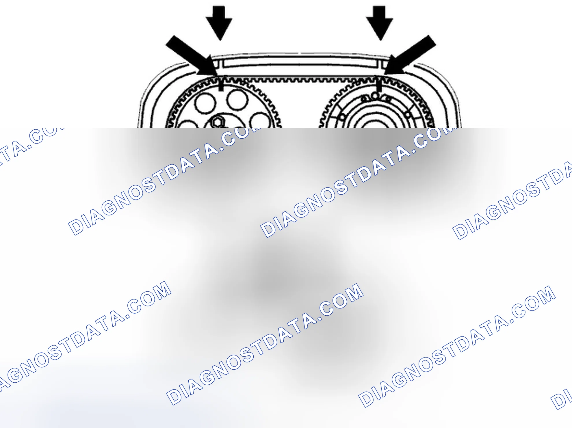 Scheme 477: Aligning the engine according to the marking