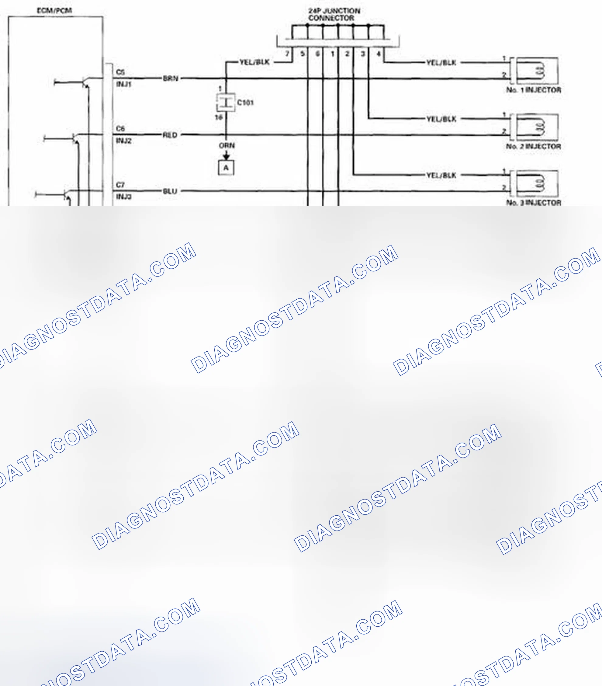 Scheme 911: ECM/PCM Circuit Diagram