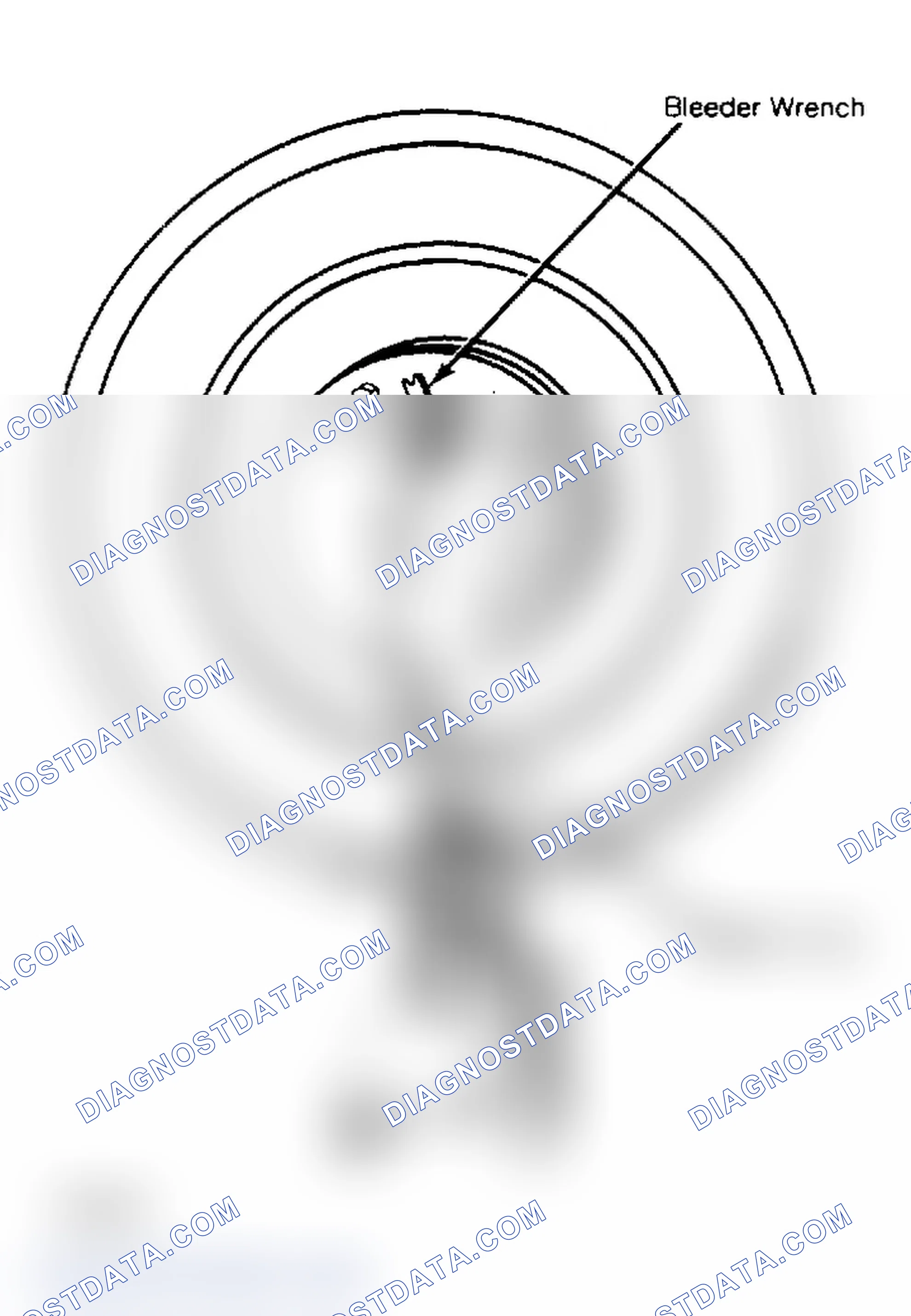 Scheme 5: Wheel Cylinder Bleeding Procedure Bleeder valve must be closed when brake pedal is released.