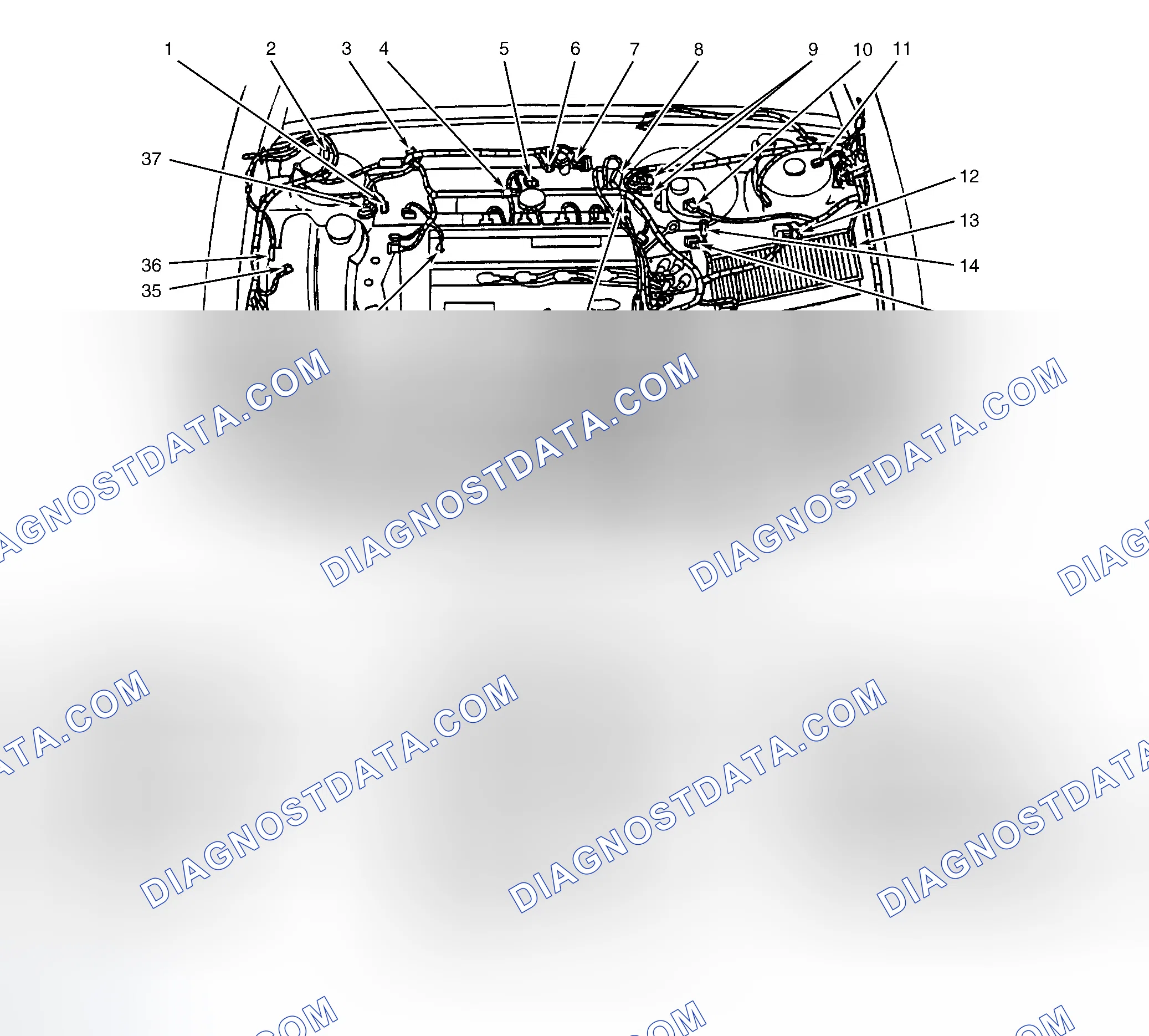 Scheme 1: Engine Compartment (2.0L)