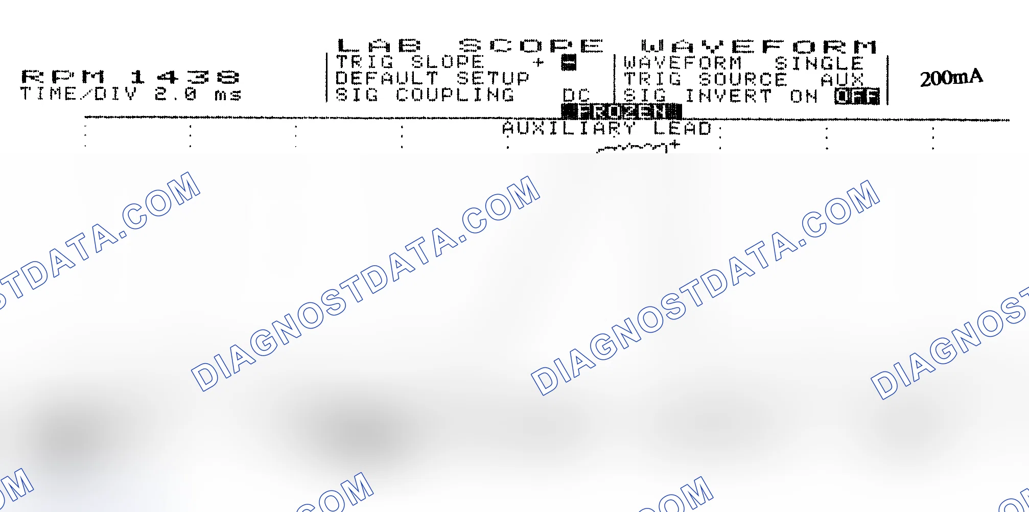 Scheme 15: Single Injector w/Normal Current Flow - Current Pattern