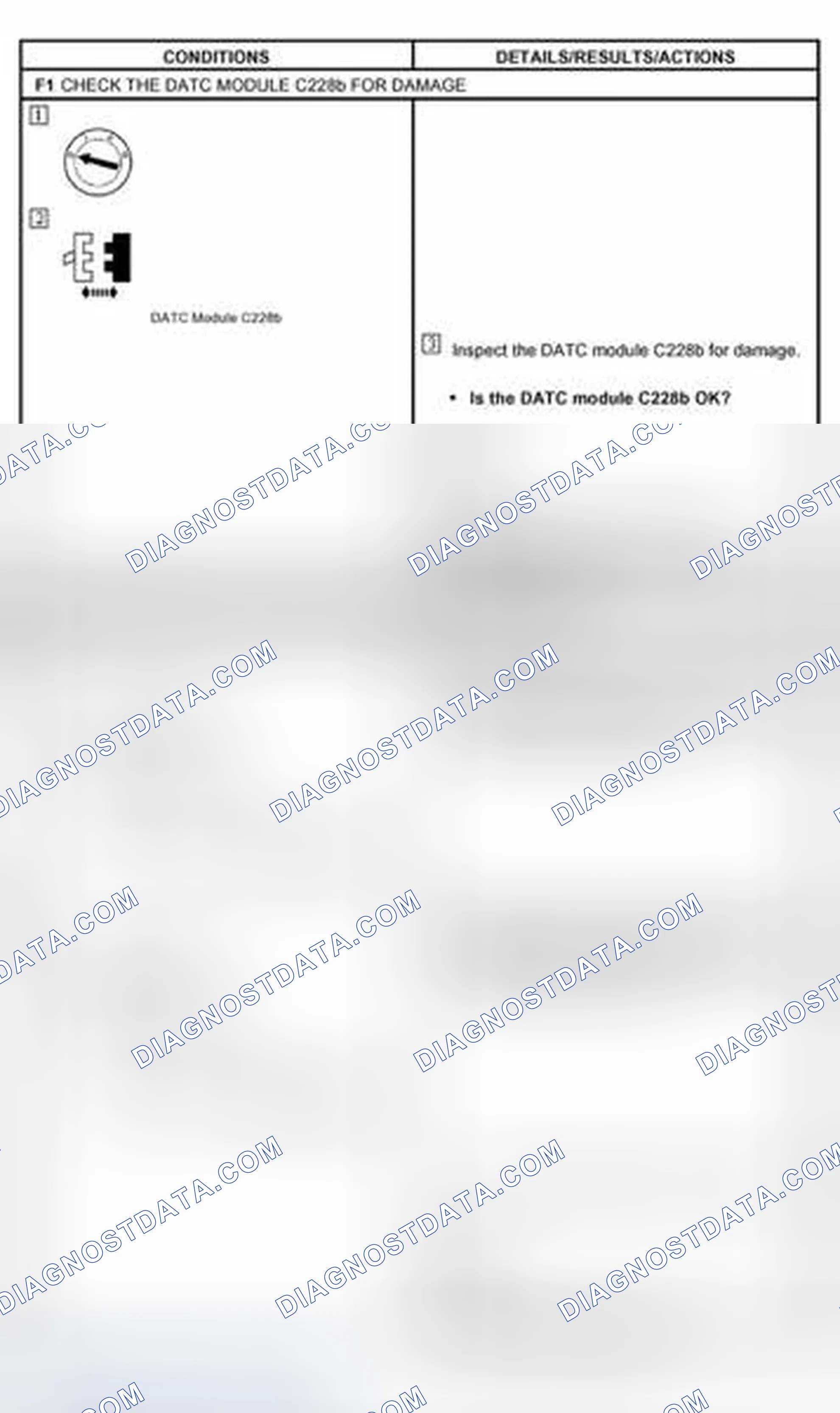 Scheme 17: PINPOINT TEST F: THE DUAL AUTOMATIC TEMPERATURE CONTROL (DATC) MODULE DOES NOT RESPOND TO THE DIAGNO