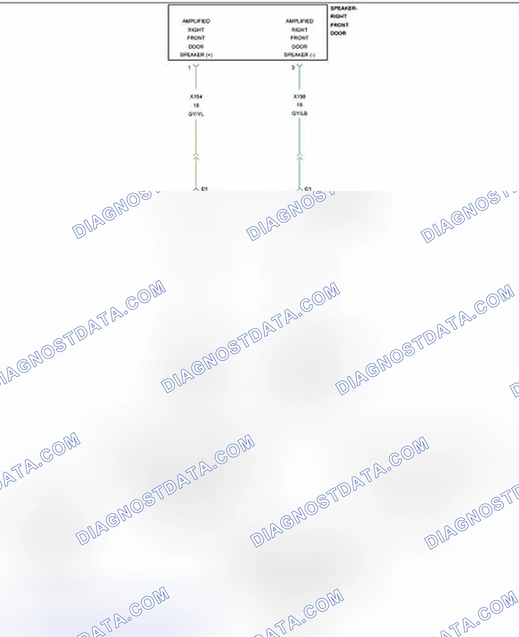 Scheme 32: B1470-CHANNEL 4 AUDIO SPEAKER OUTPUT CIRCUIT LOW