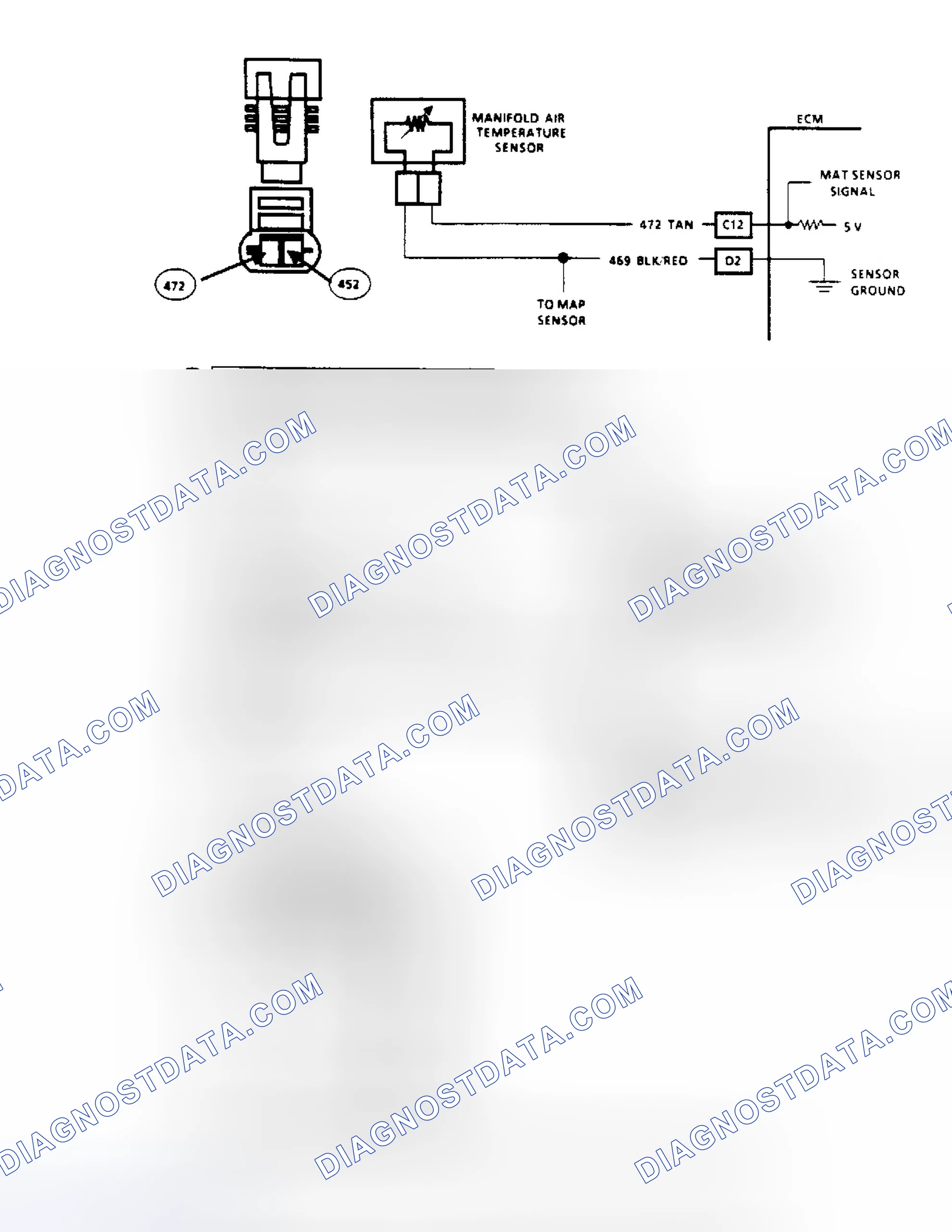 Scheme 62: Code 25: MAT Sensor Temp High (2.5L)