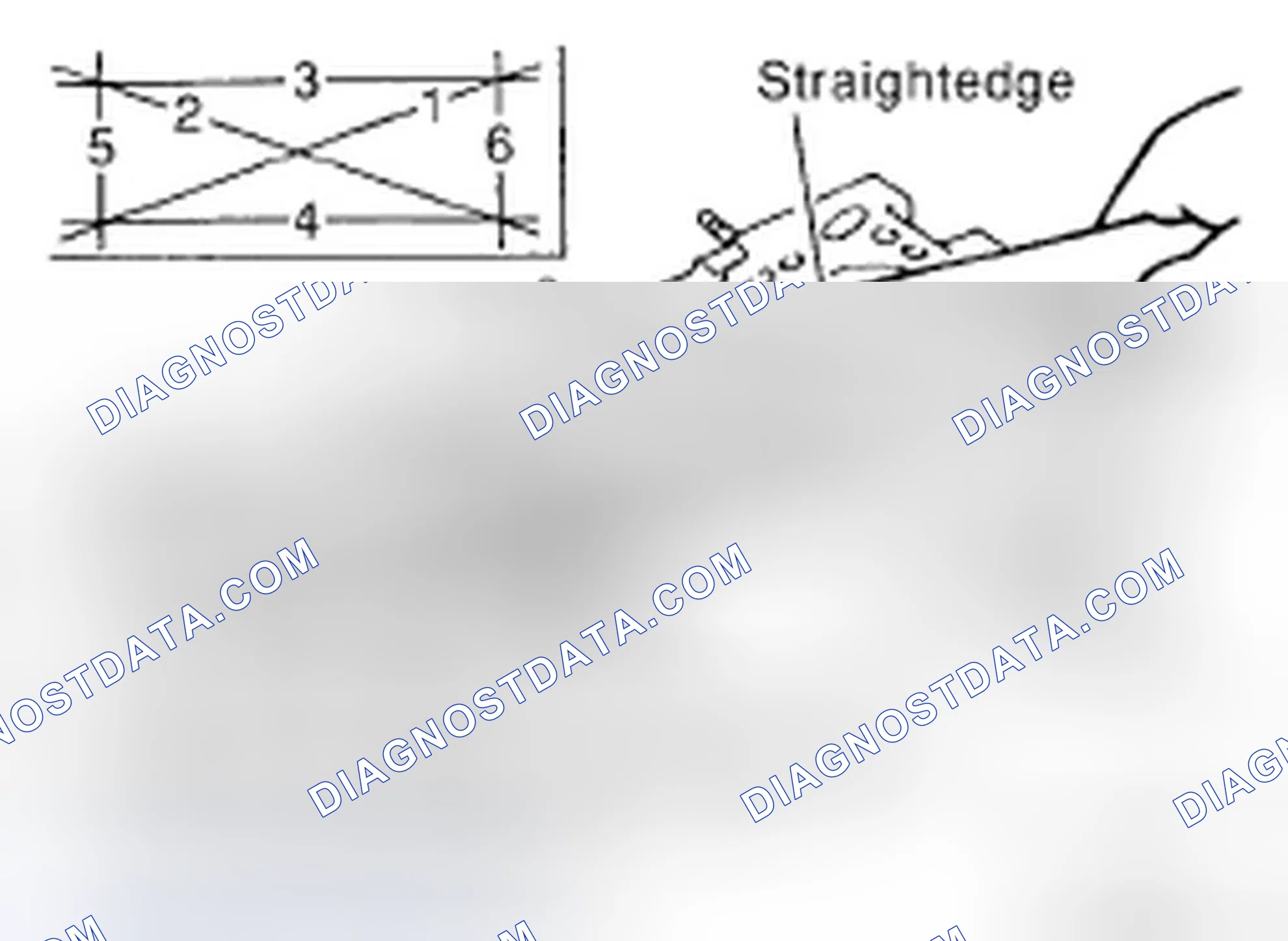 Scheme 133: CYLINDER HEAD DISTORTION