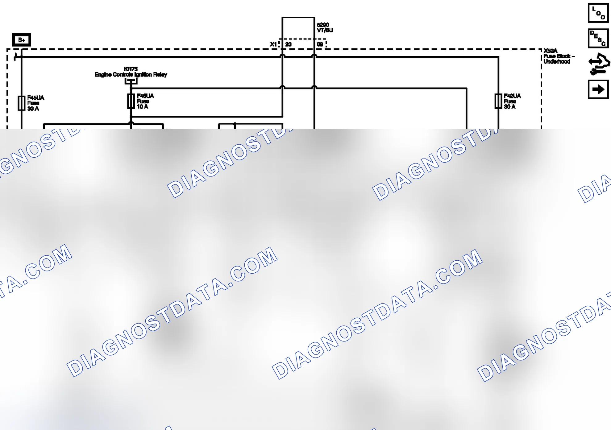 Scheme 1: Cooling Fans (LEA) Wiring Schematics