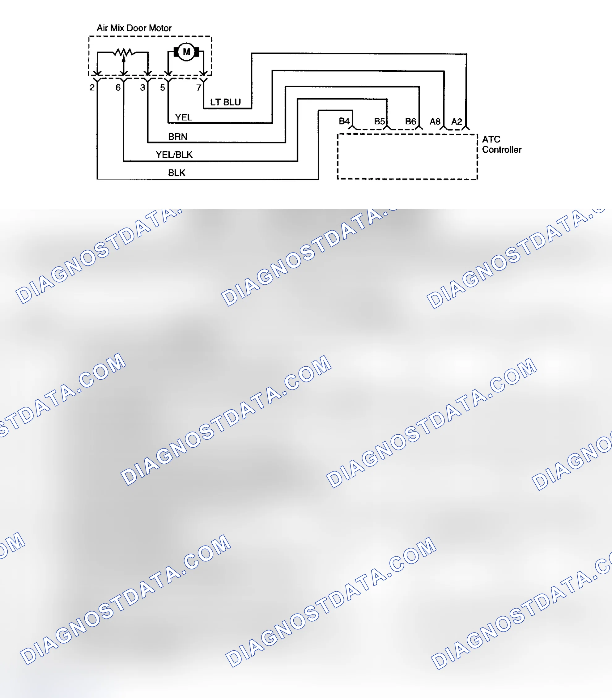 Scheme 18: DTC 4: AIR MIX DOOR ERROR