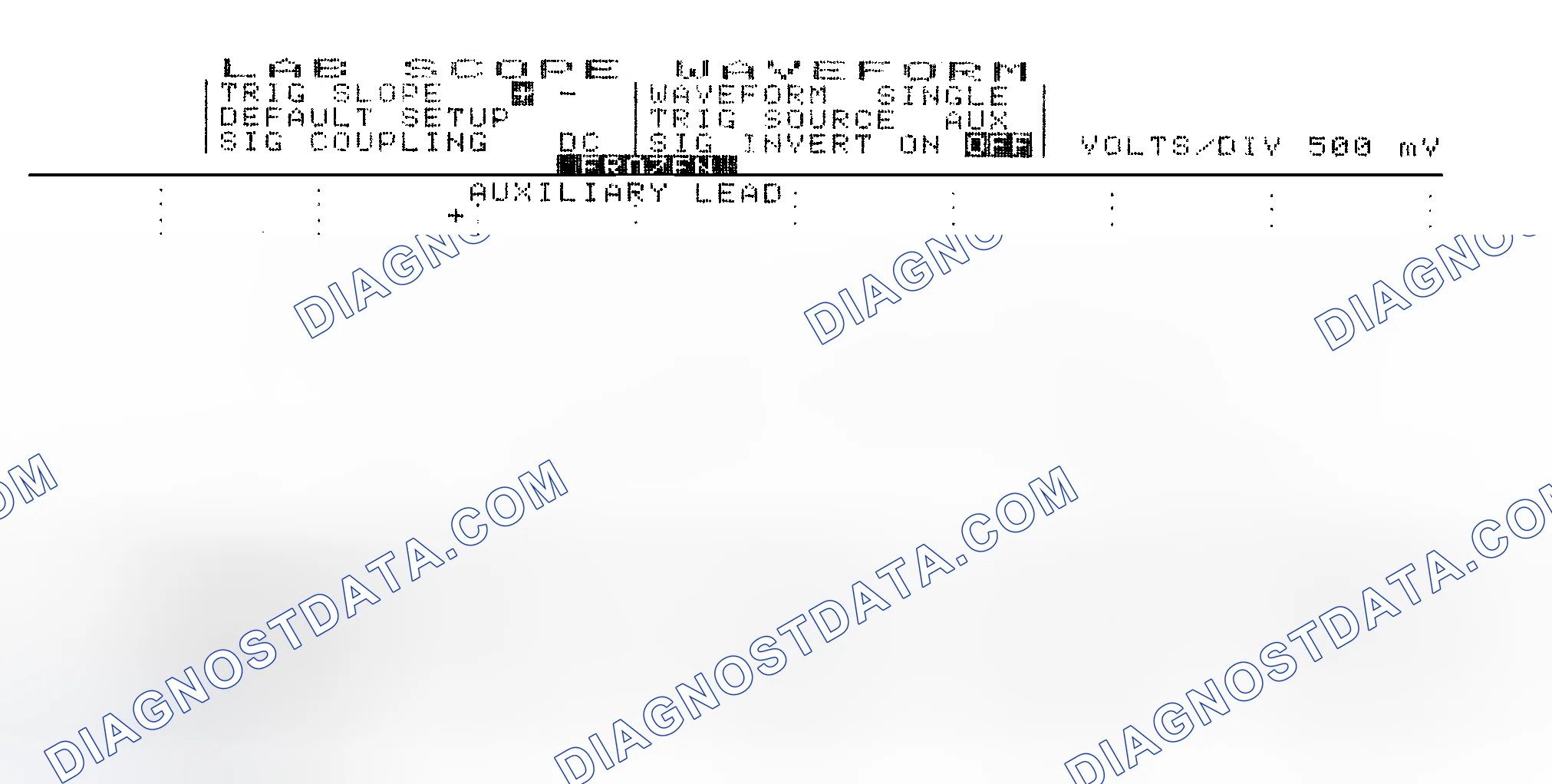 Scheme 14: Single Injector w/Excessive Current Flow - Current Pattern