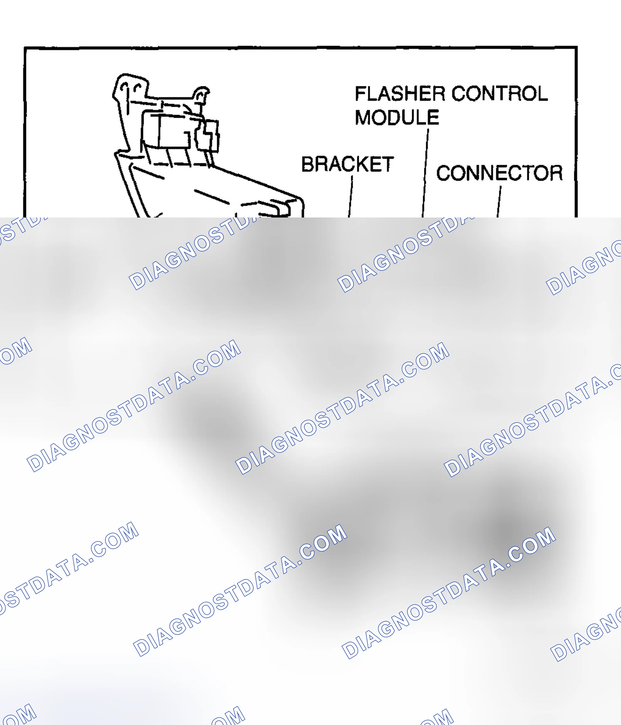 Scheme 8: FLASHER CONTROL MODULE REMOVAL/INSTALLATION