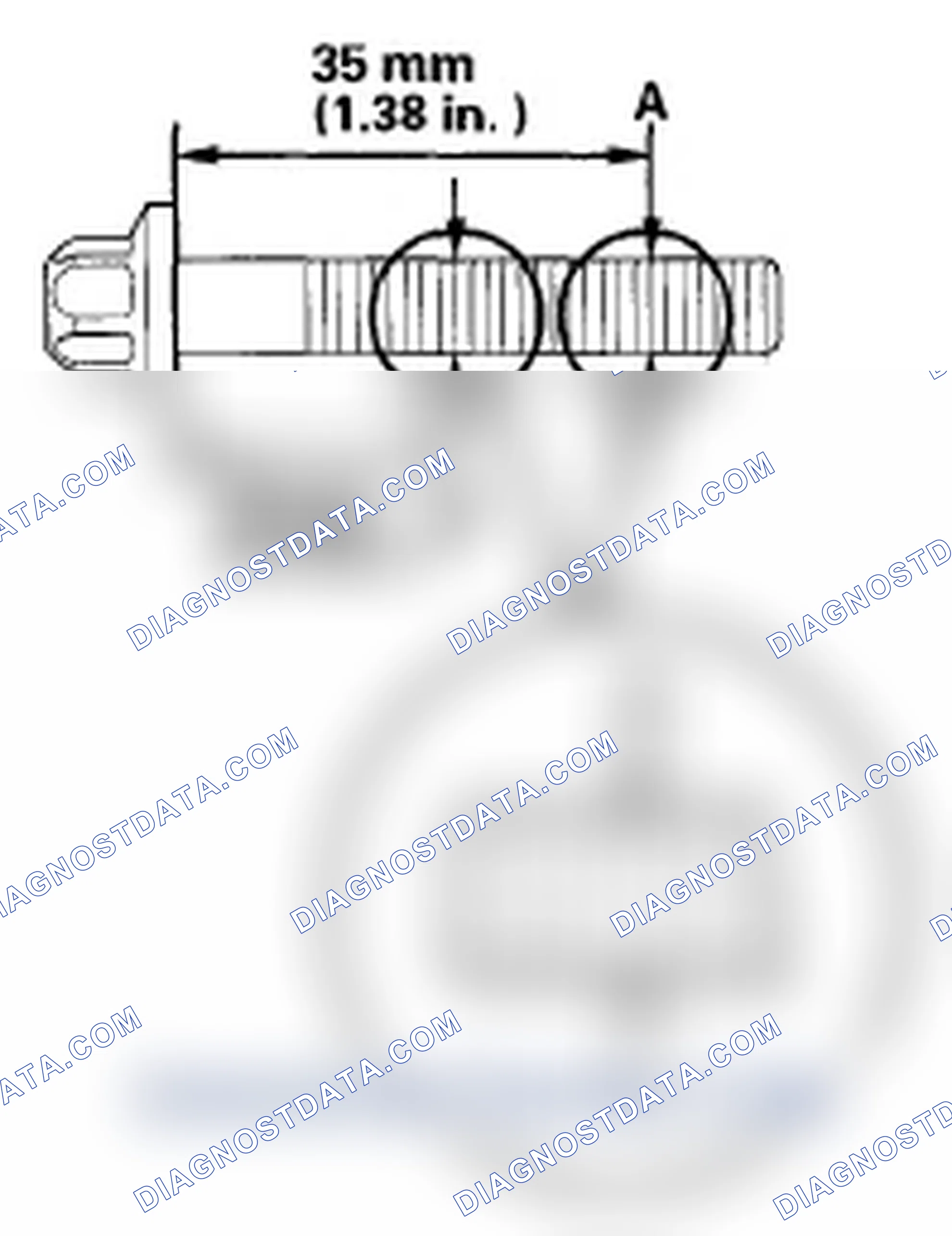 Scheme 293: Connecting Rod Bolt Inspection
