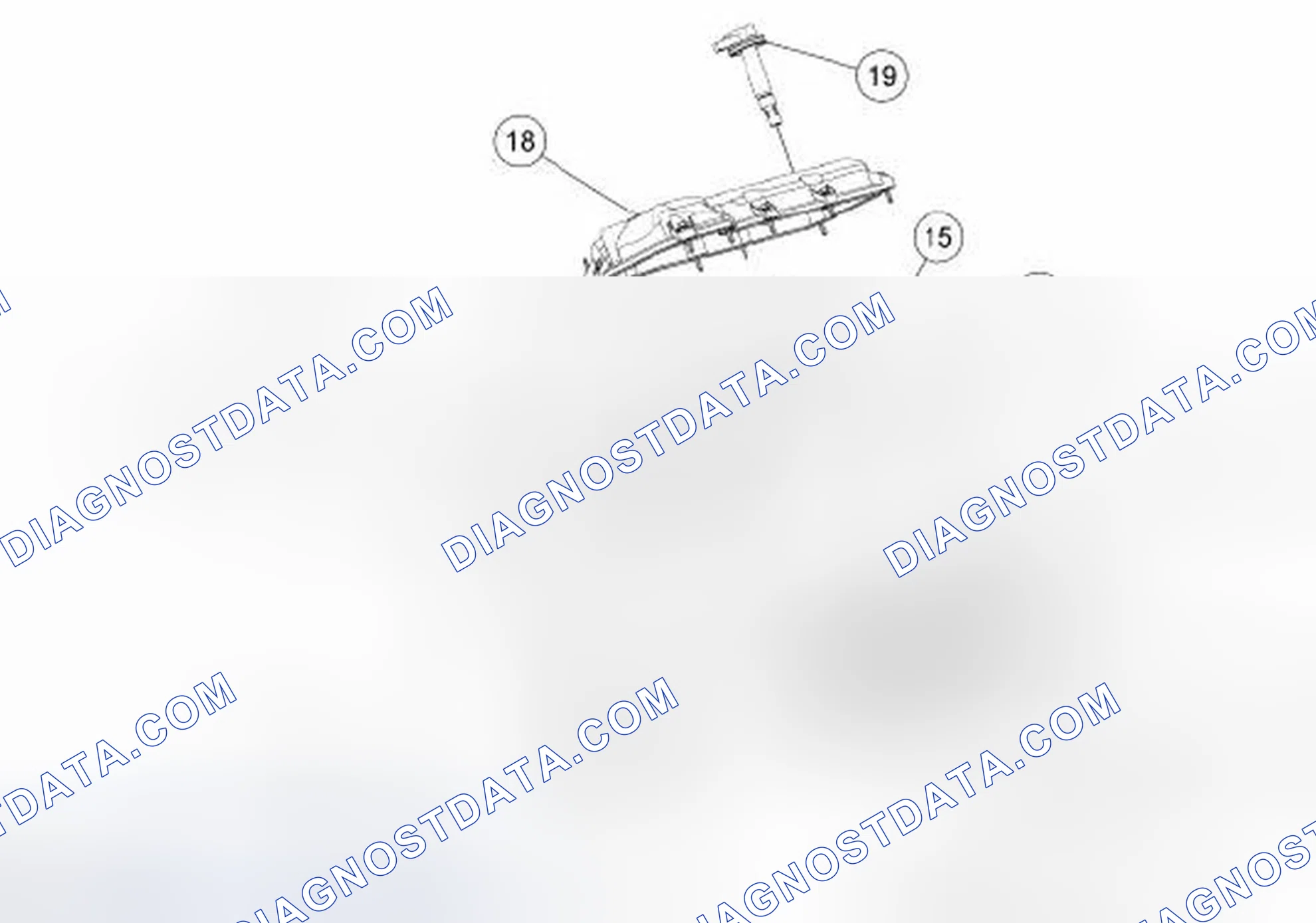 Scheme 665: Engine Upper - RH Cylinder Head