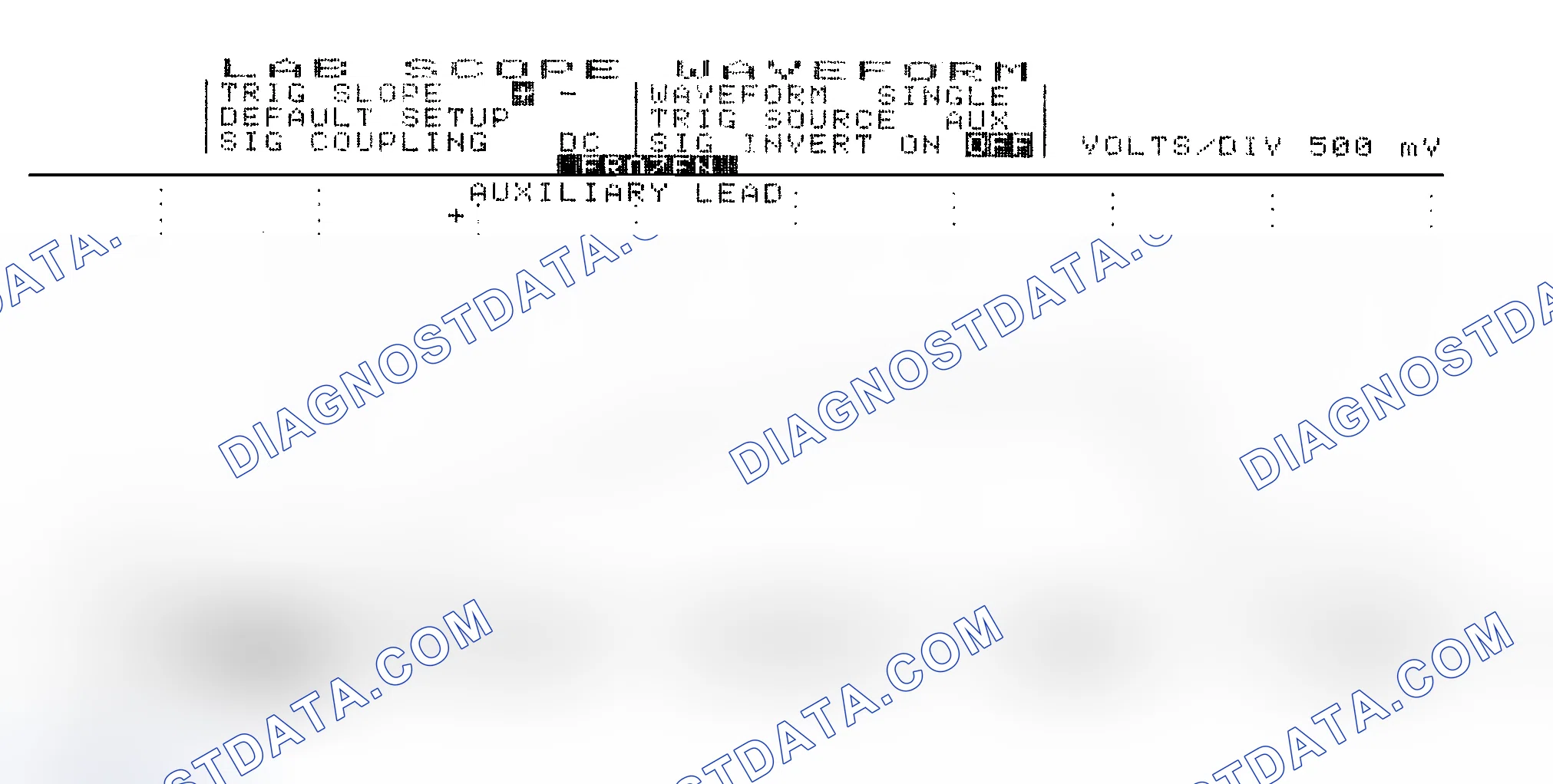 Scheme 14: Single Injector w/Excessive Current Flow - Current Pattern