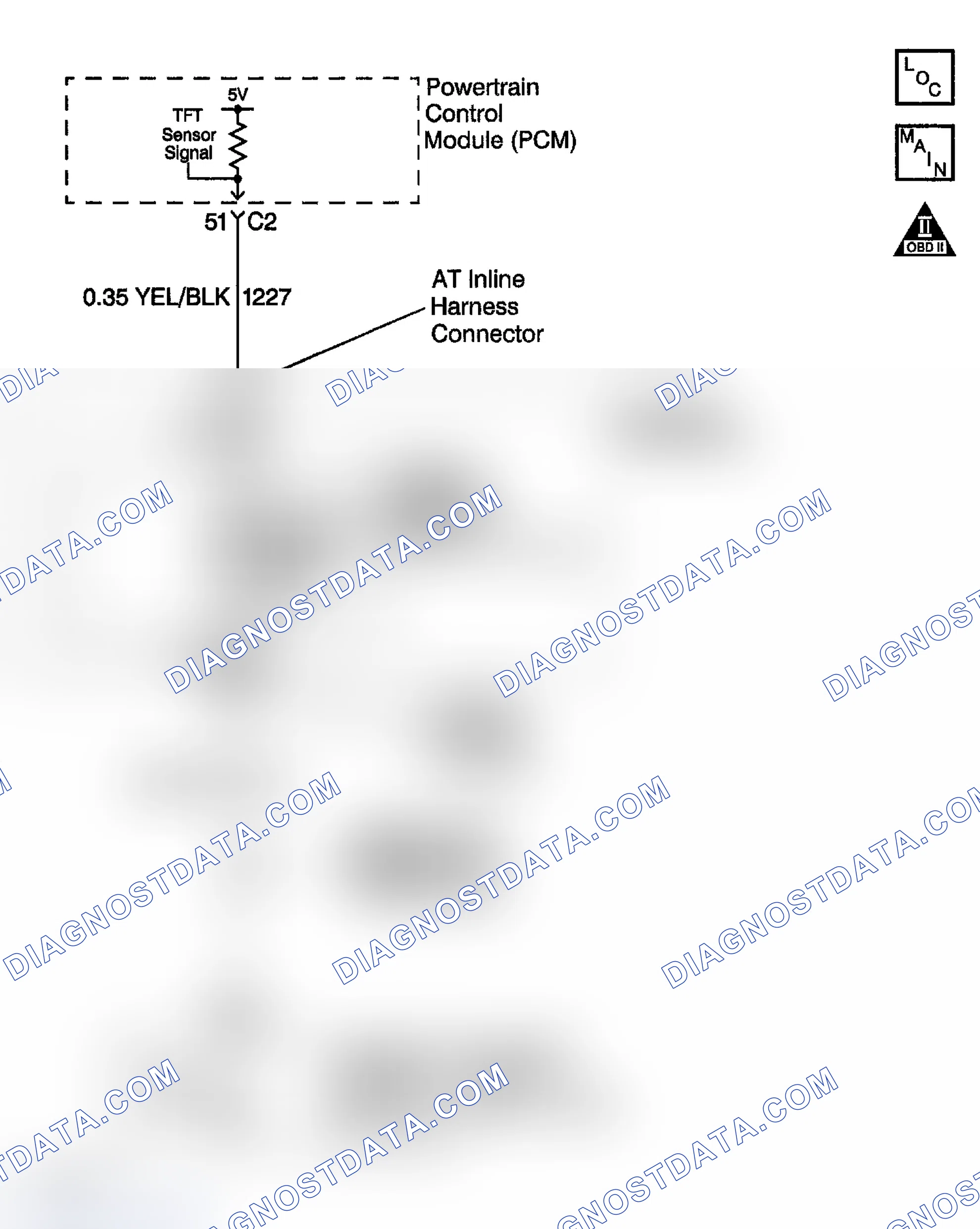 Scheme 997: DTC P0712: TFT Sensor Voltage Low