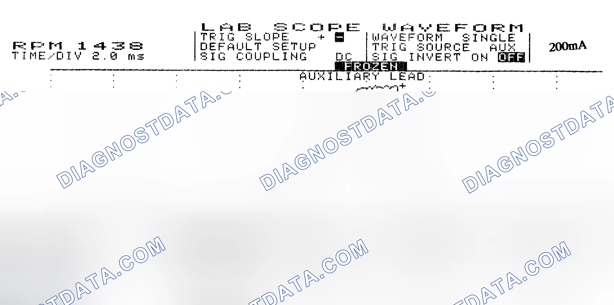 Scheme 15: Single Injector w/Normal Current Flow - Current Pattern