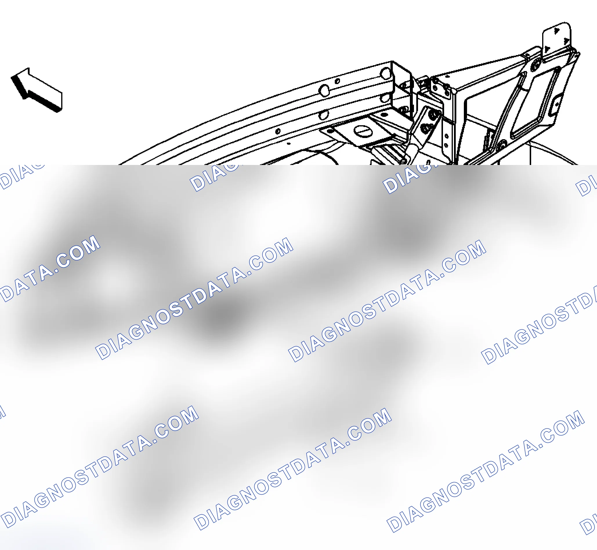 Scheme 13: Radiator Air Lower Baffle and Deflector Replacement