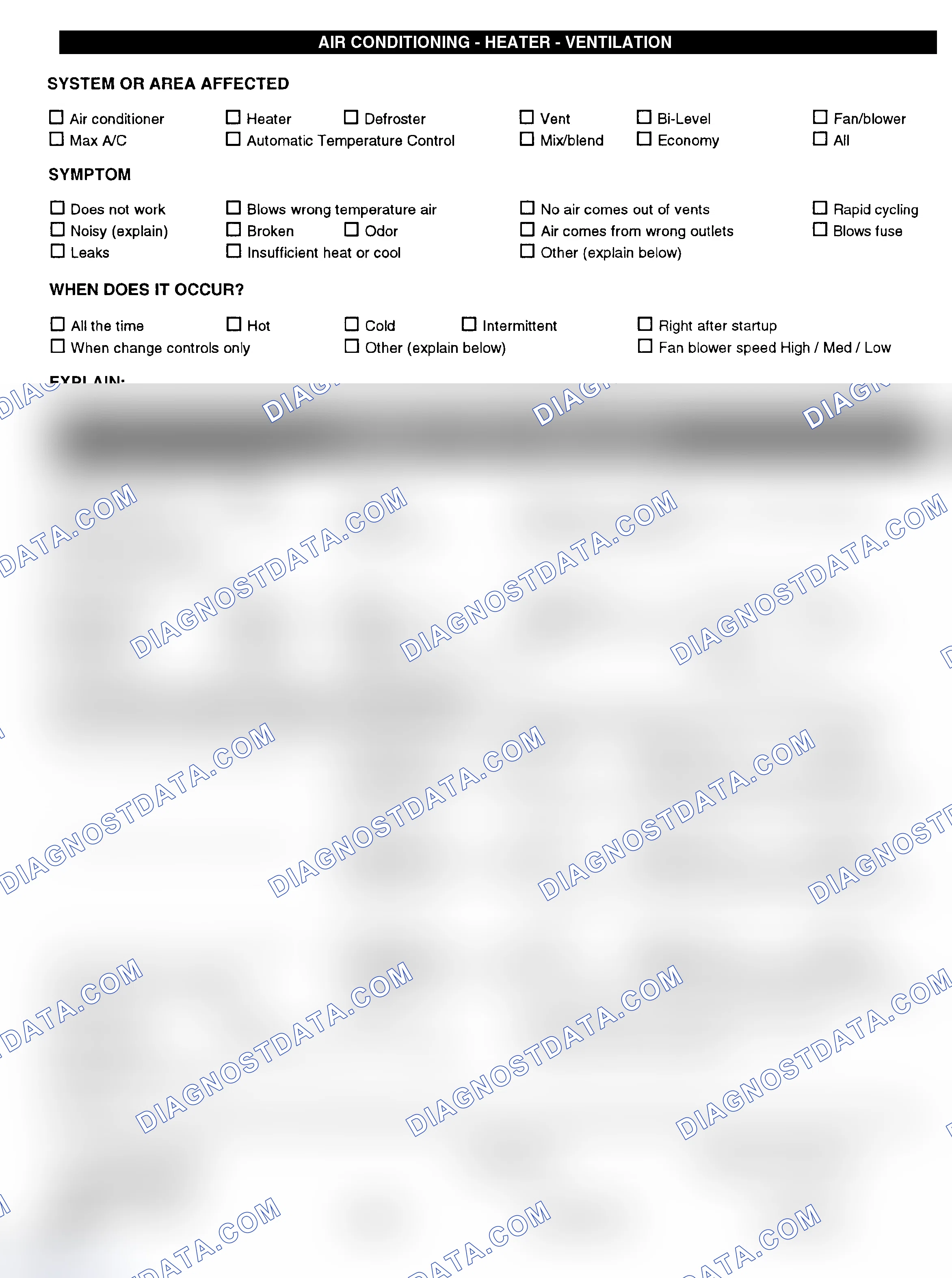 Scheme 4: Symptom Check List - Page 3