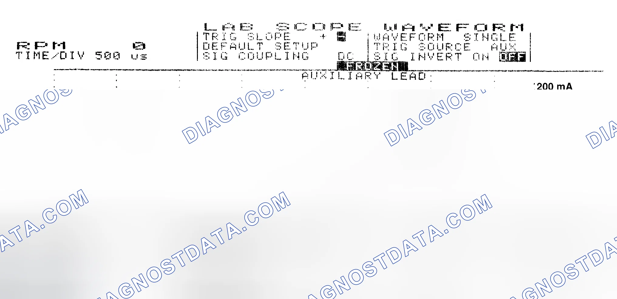 Scheme 17: Single Injector w/Normal Current Flow - Current Pattern