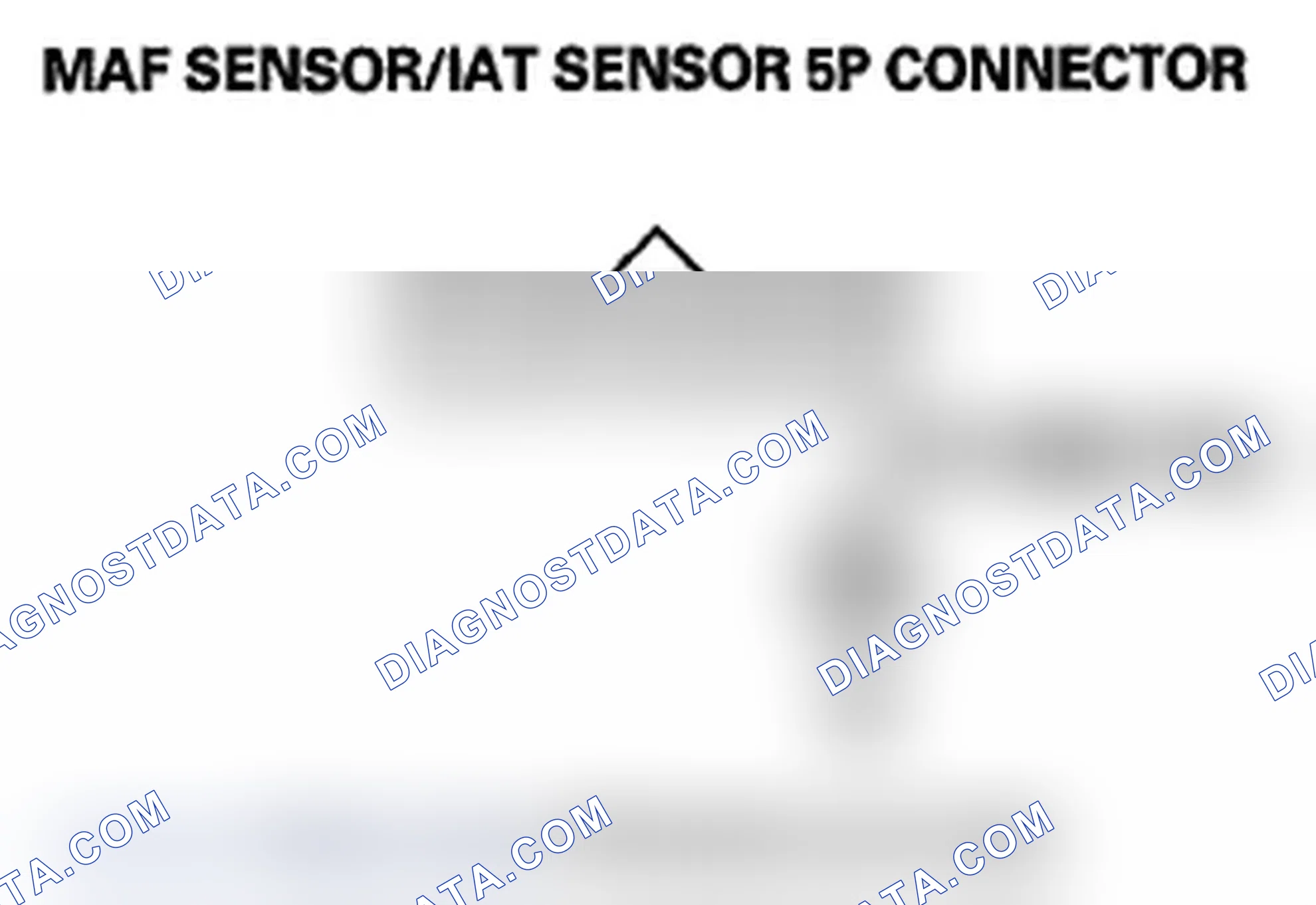 Scheme 371: DTC P0112: IAT Sensor Circuit Low Voltage