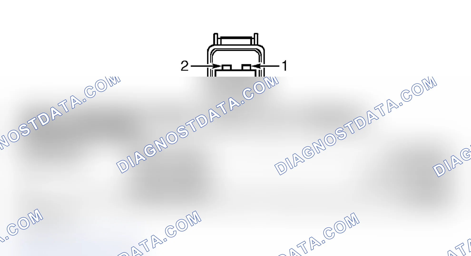 Scheme 782: FUEL TRANSFER PUMP CONNECTOR END VIEW