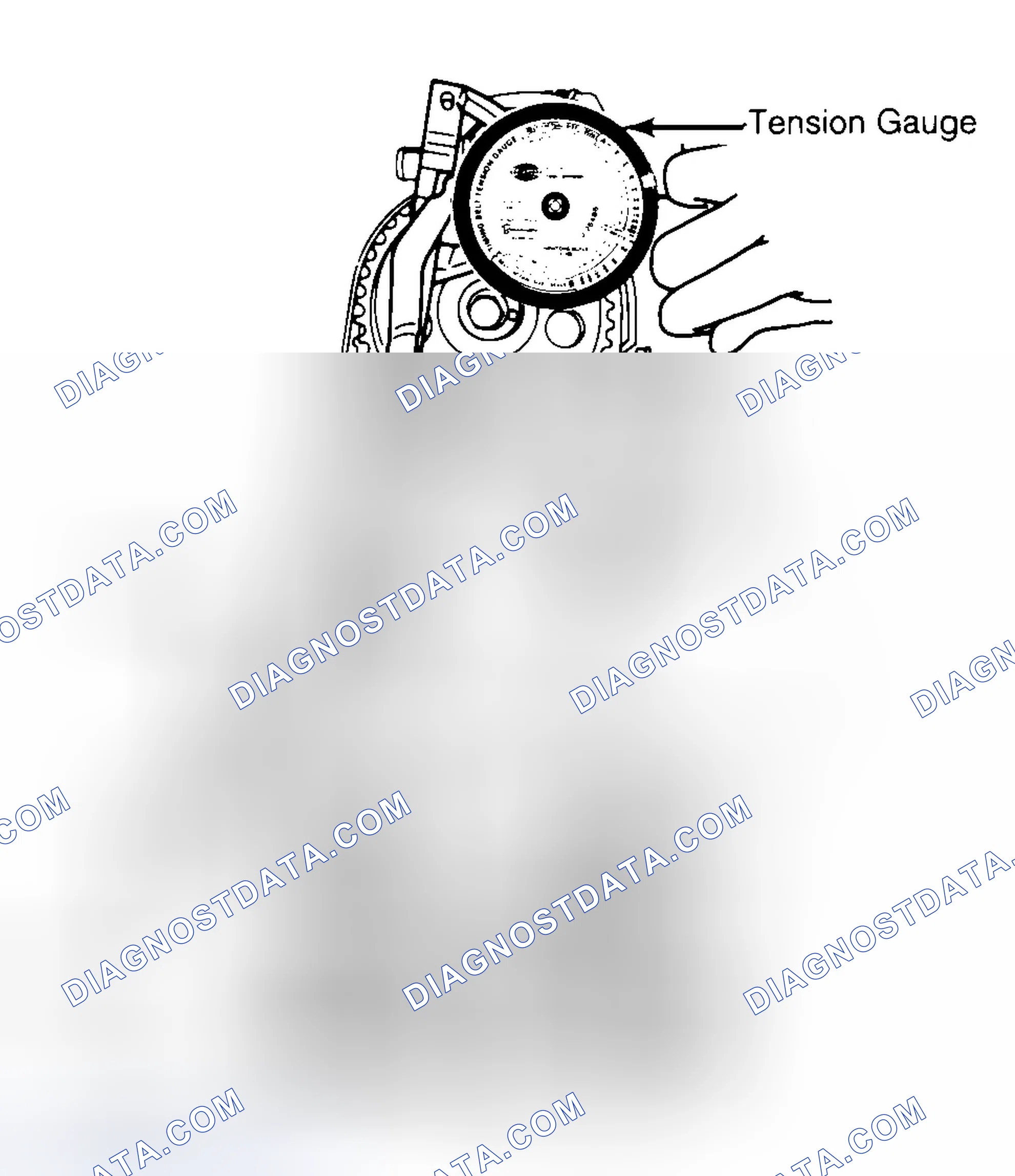 Scheme 3: Adjusting Typical Timing Belt Tension