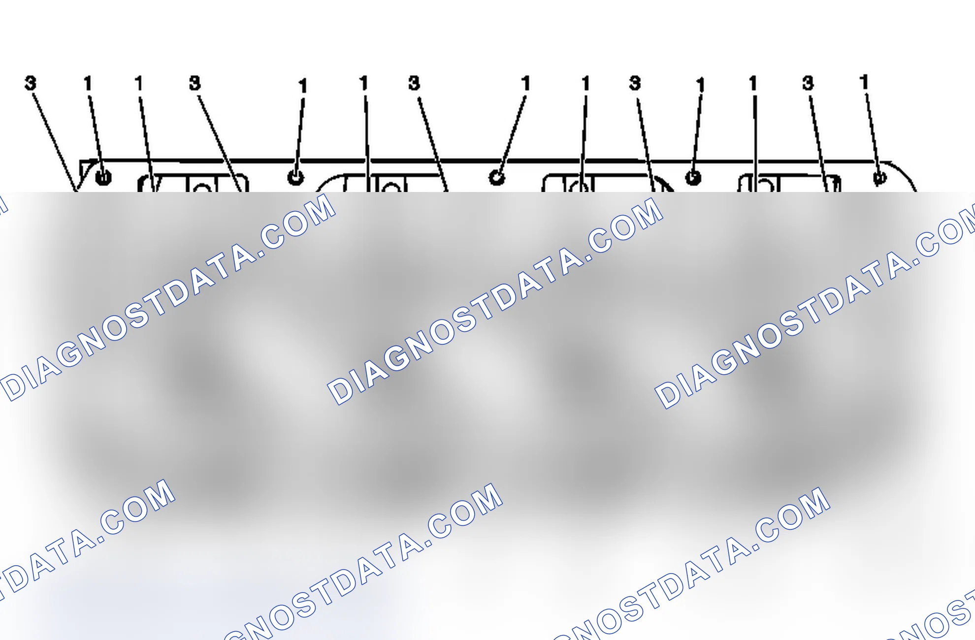 Scheme 90: Cylinder Head - Top View