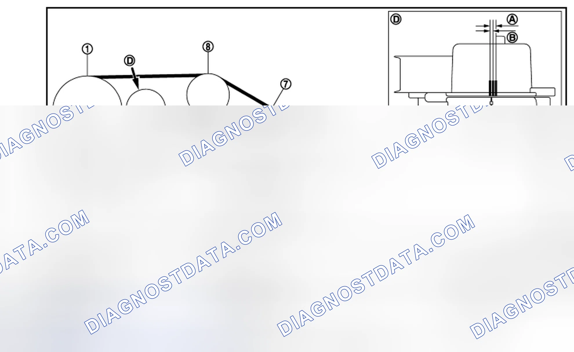 Scheme 59: DRIVE BELT: Exploded View