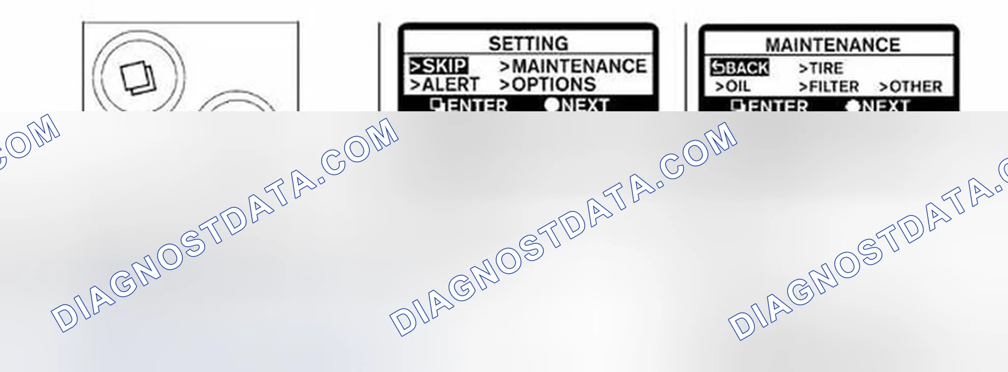 Scheme 15: MAINTENANCE REMINDER DISPLAY RESET - PROCEDURE 11