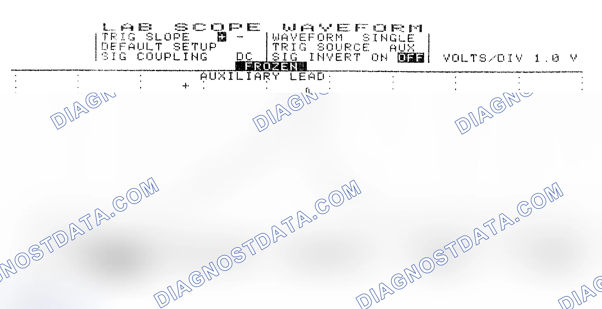 Scheme 19: Single Injector w/Excessive Current Flow - Current Pattern