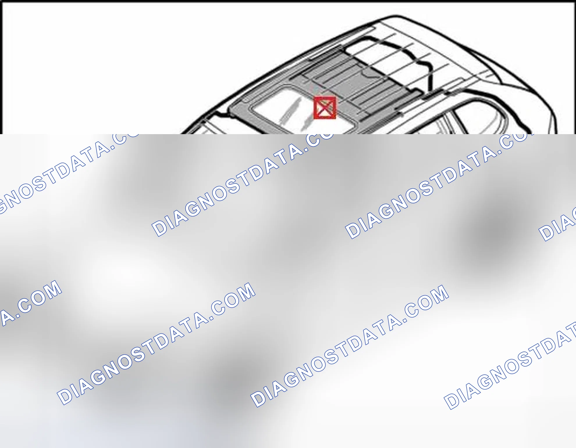 Scheme 71: Installing frame for sunroof