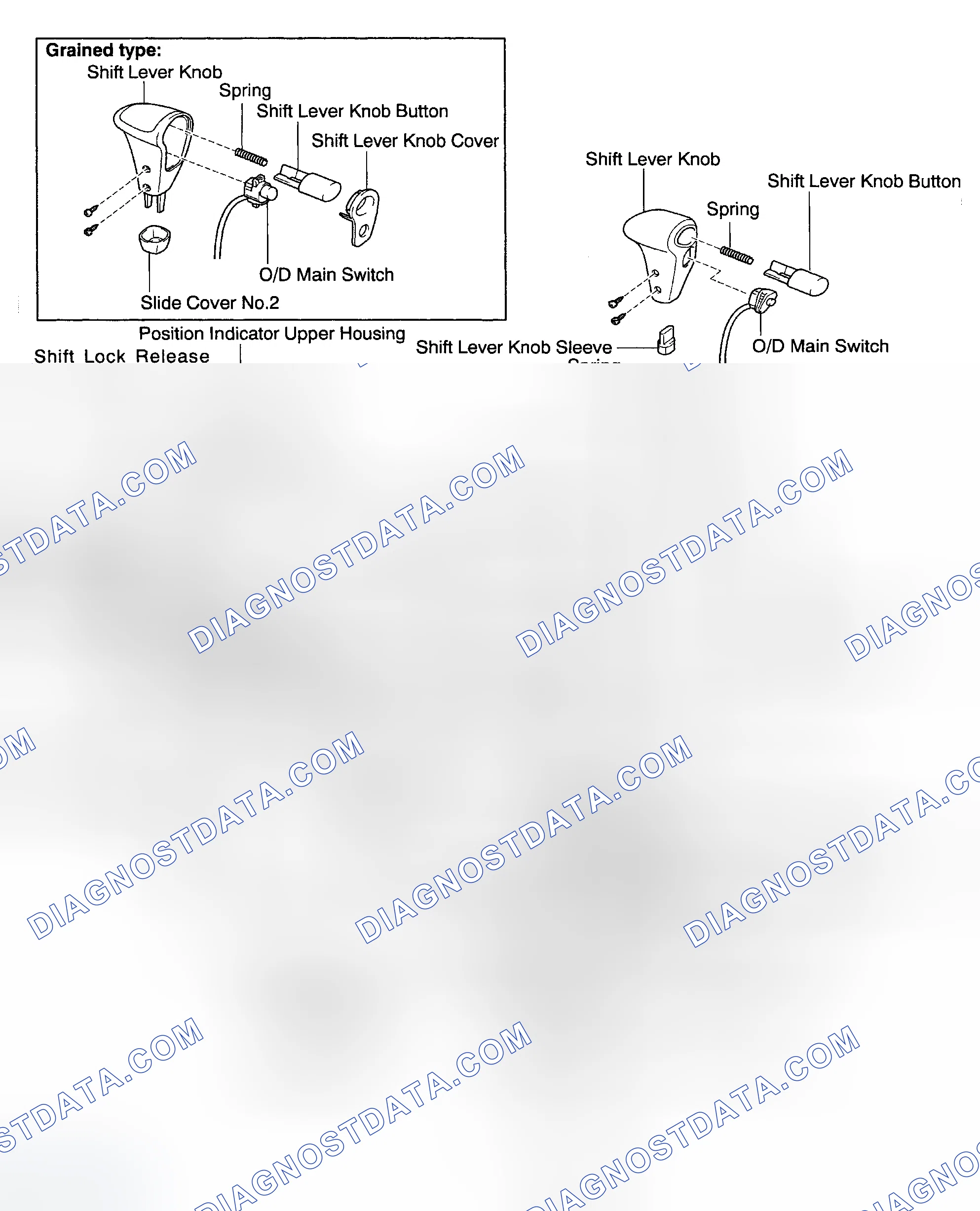 Scheme 105: Removal & Installation (Lexus LX470 & Toyota Land Cruiser)