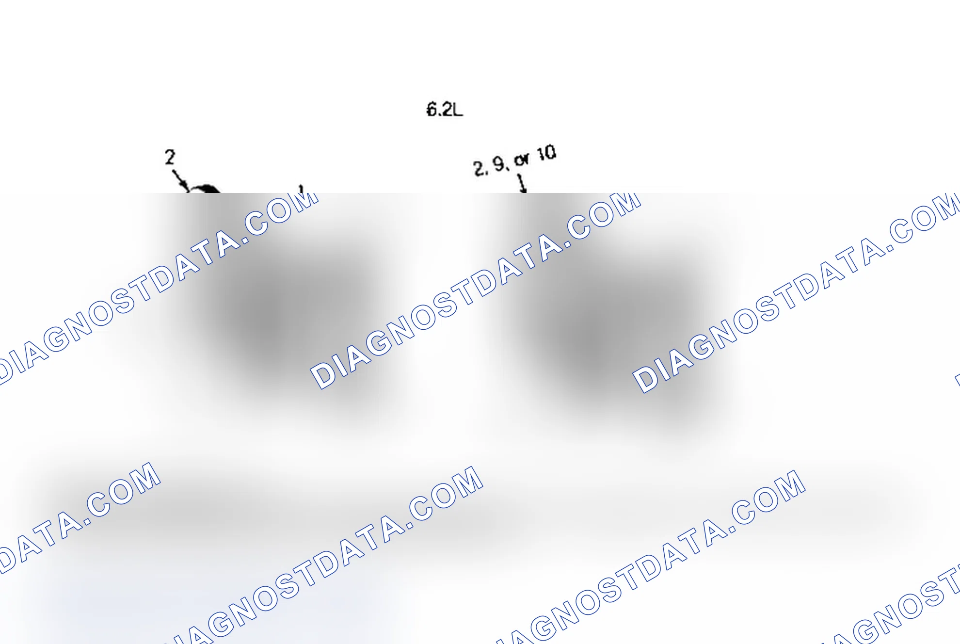 Scheme 4: SERPENTINE BELT ROUTING (6.2L DIESEL/7.4L GAS)